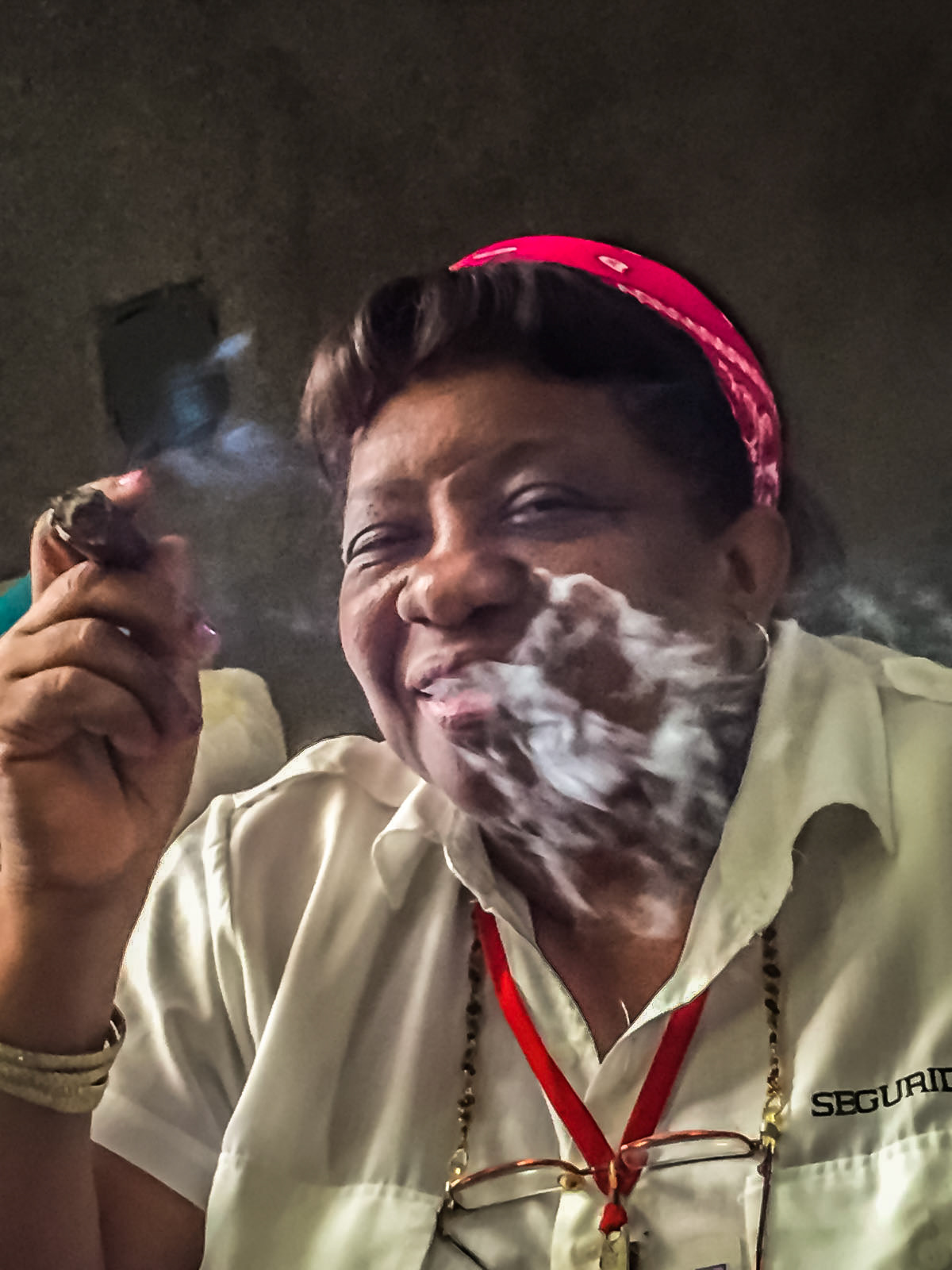 Schmoozin with the Security