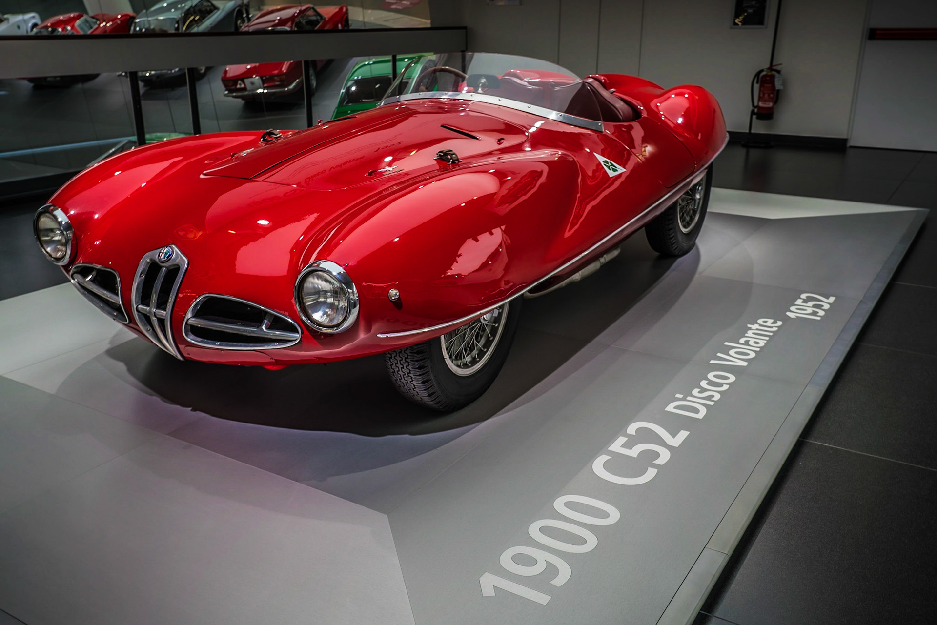 Museo Alfa Romeo - La macchina del tempoa permanent collection of Alfa Romeo cars and engines