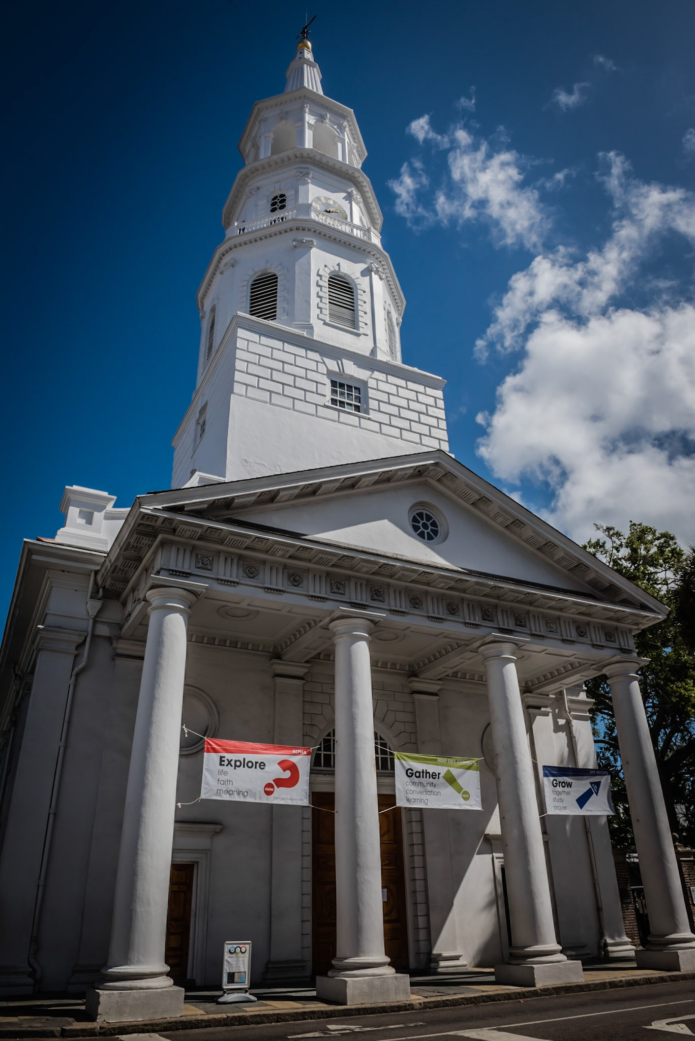 The oldest church edifice in the City of Charleston