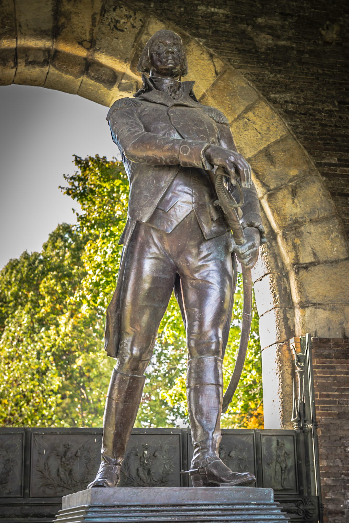 It was here that Washington rejected the idea that he should be king after the war