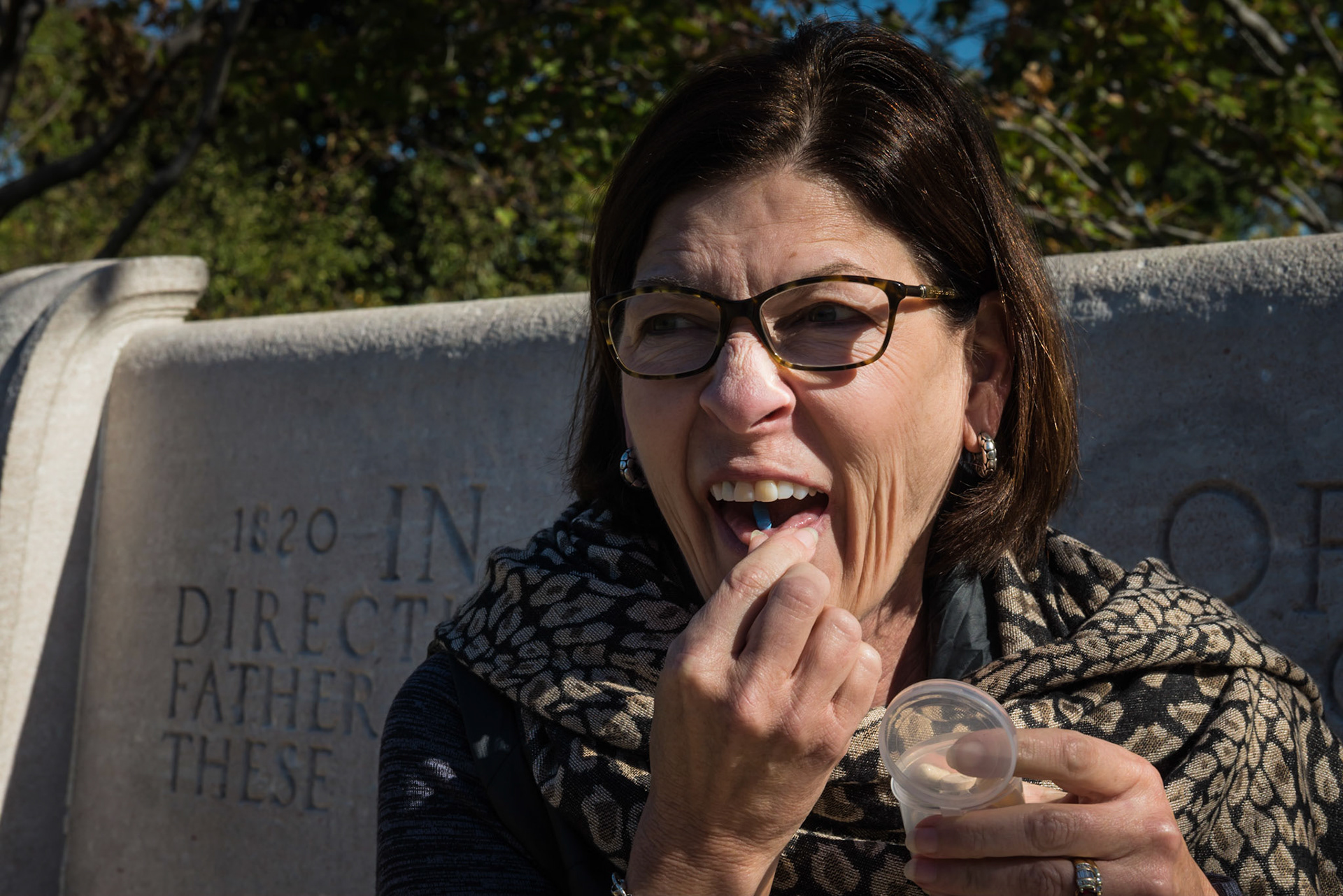 Random encounter of the Squirrel Lady