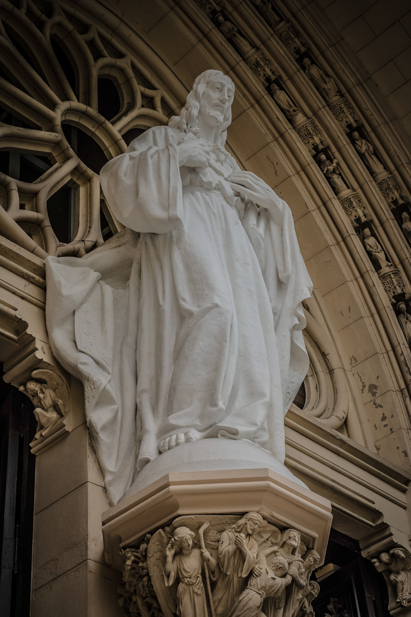 Construction started in 1914. It remains the country’s tallest and most beautiful Catholic church.