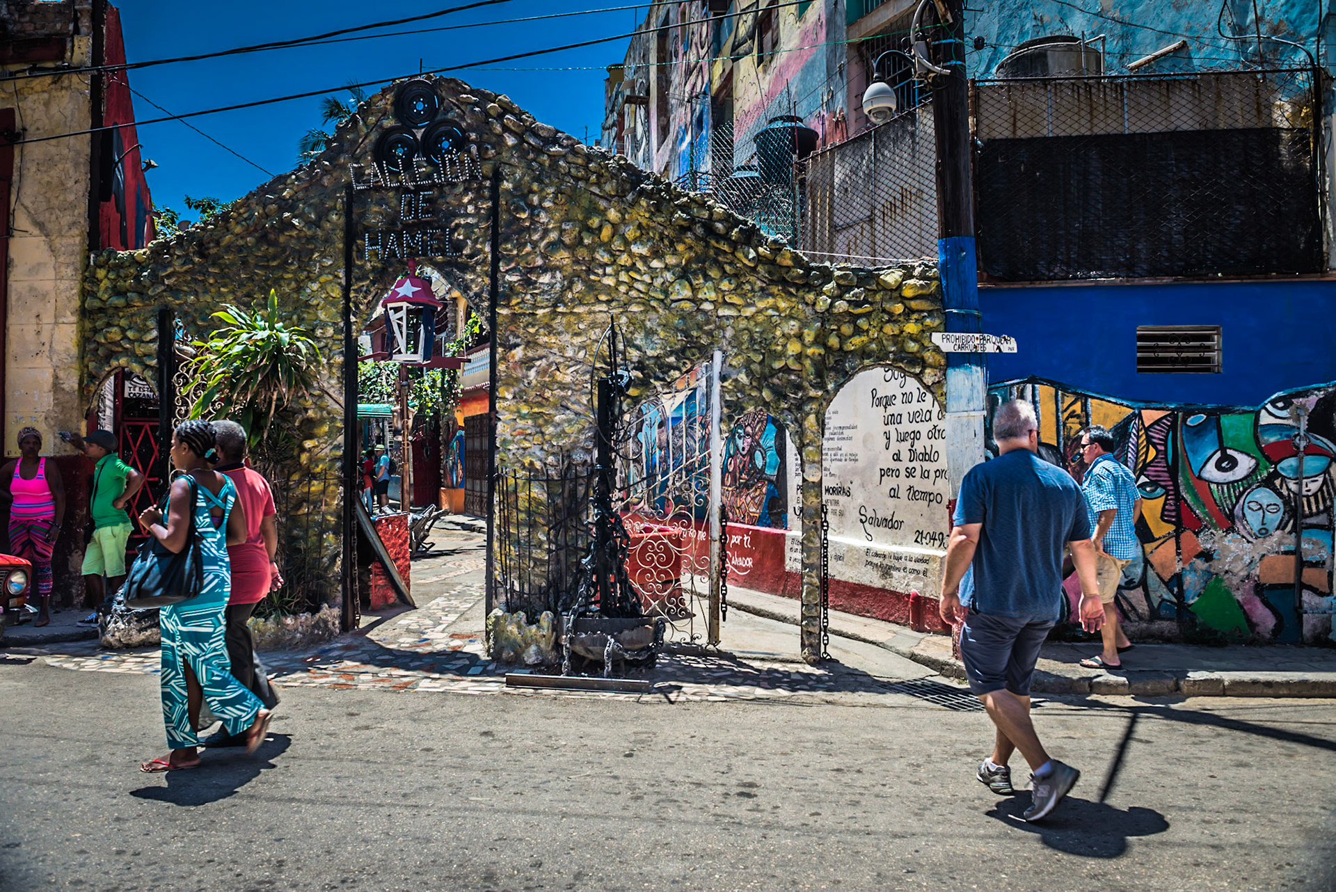 funky street murals and psychedelic art