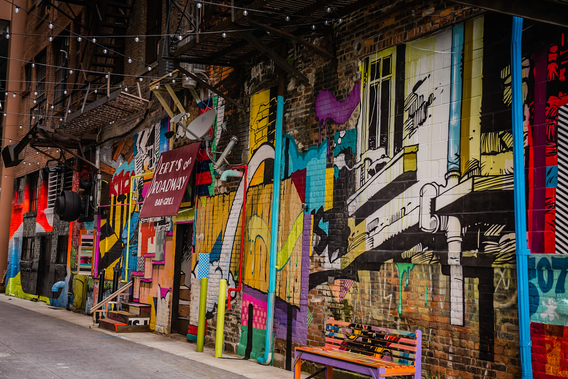 Located in Belt Alley, Detroit