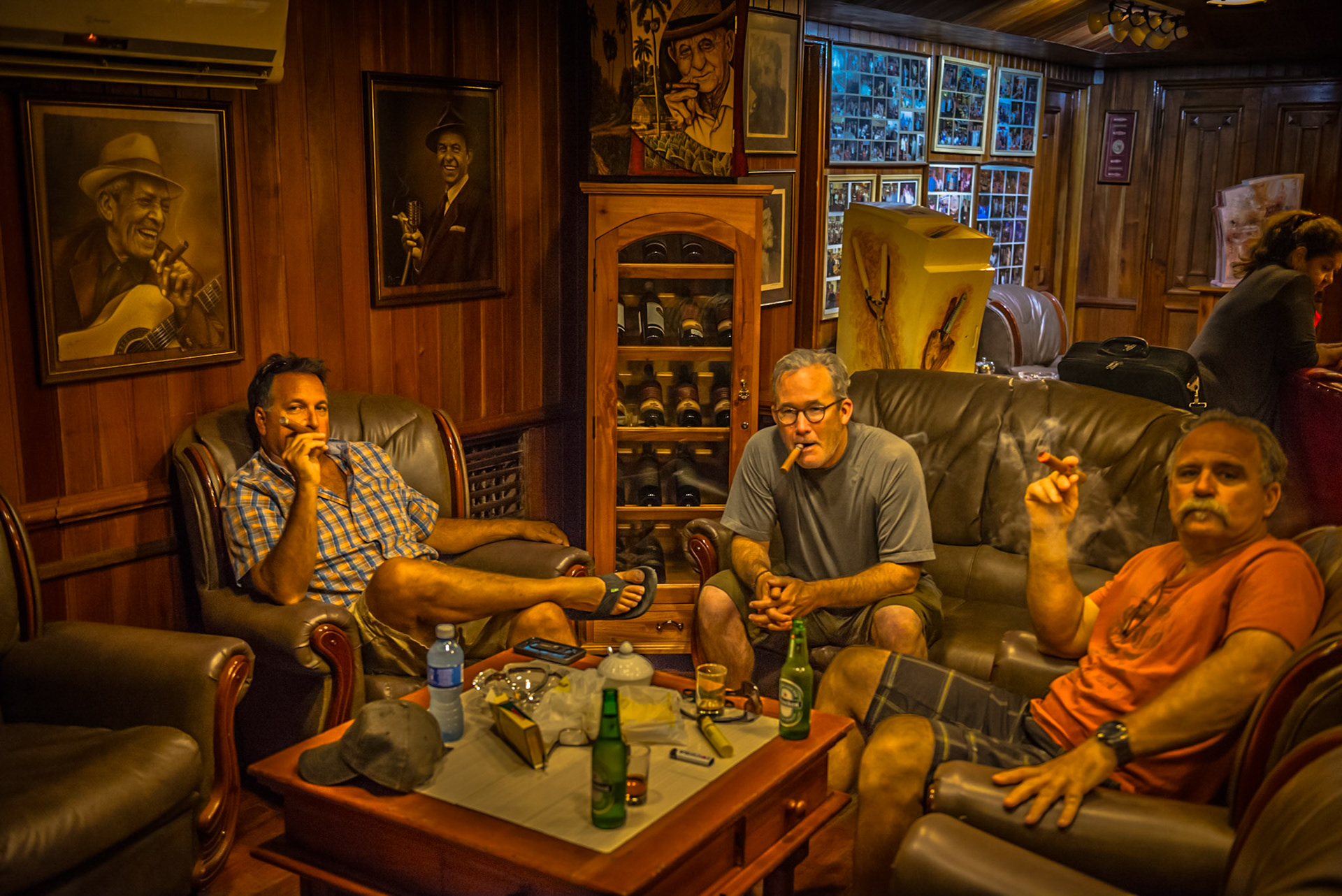 VIP Room at Partagas, Havana CUBA