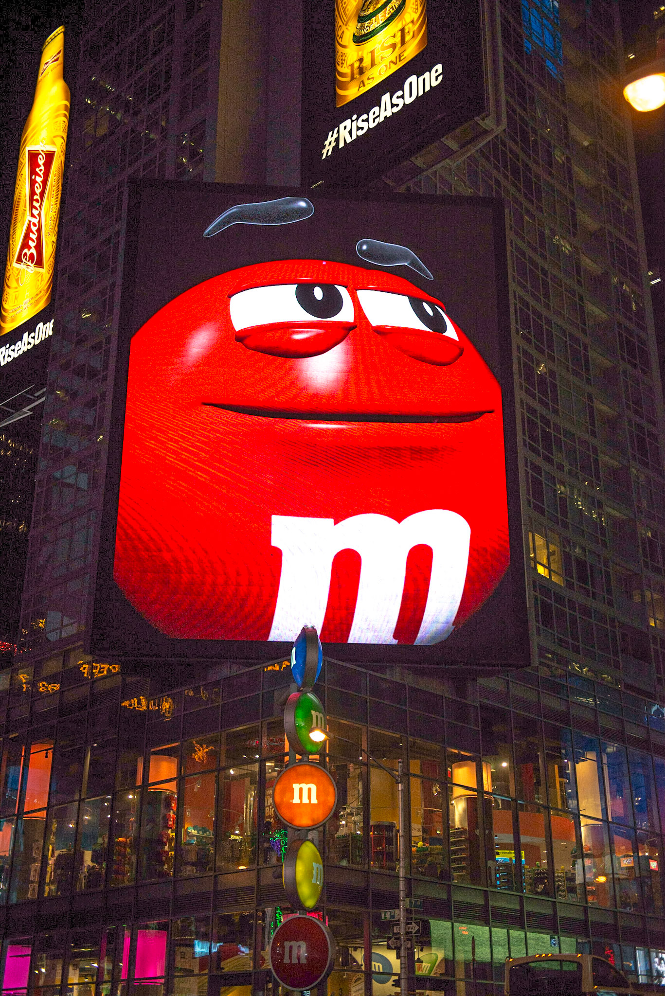 M&M's at Times Square