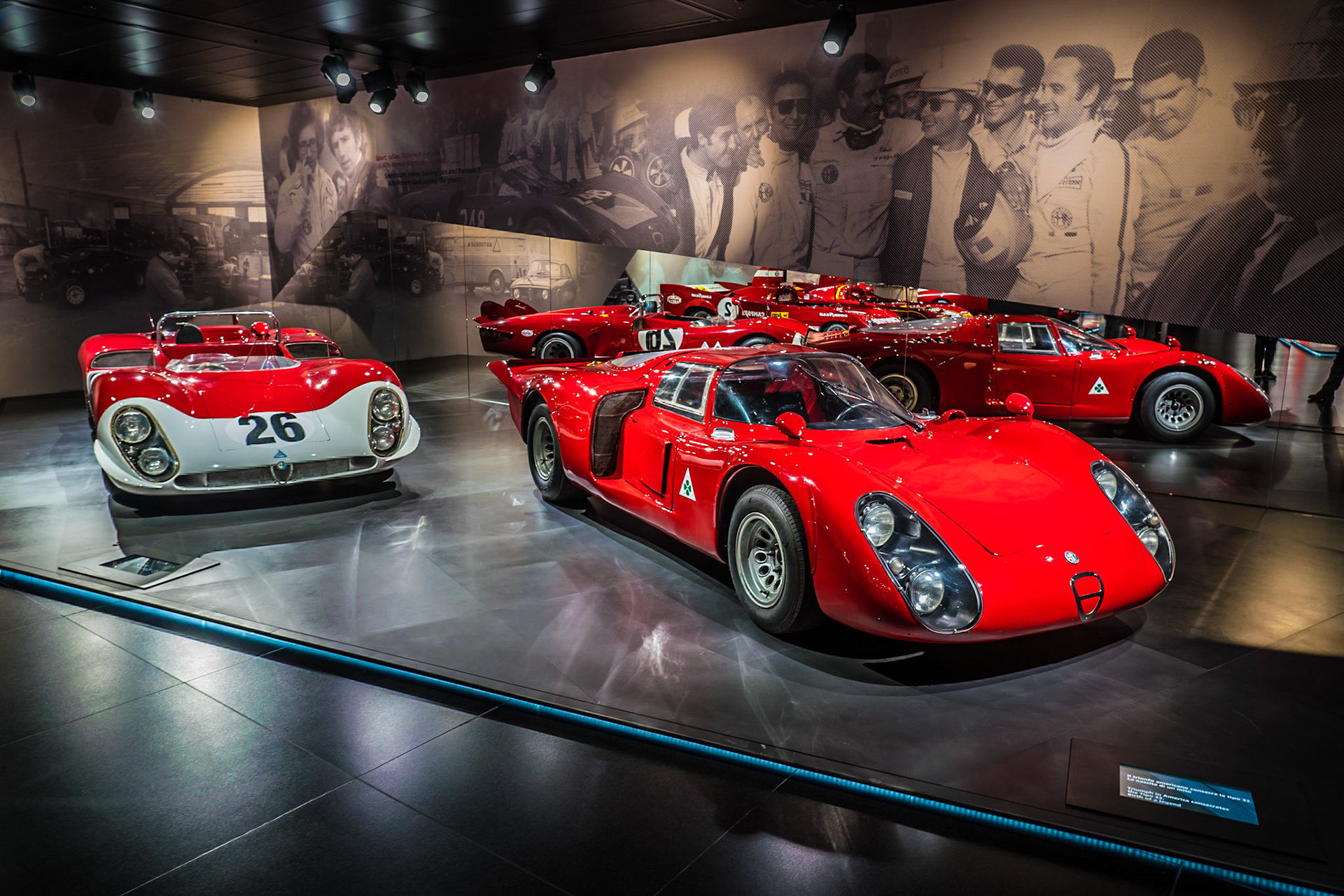 a permanent collection of Alfa Romeo cars and engines