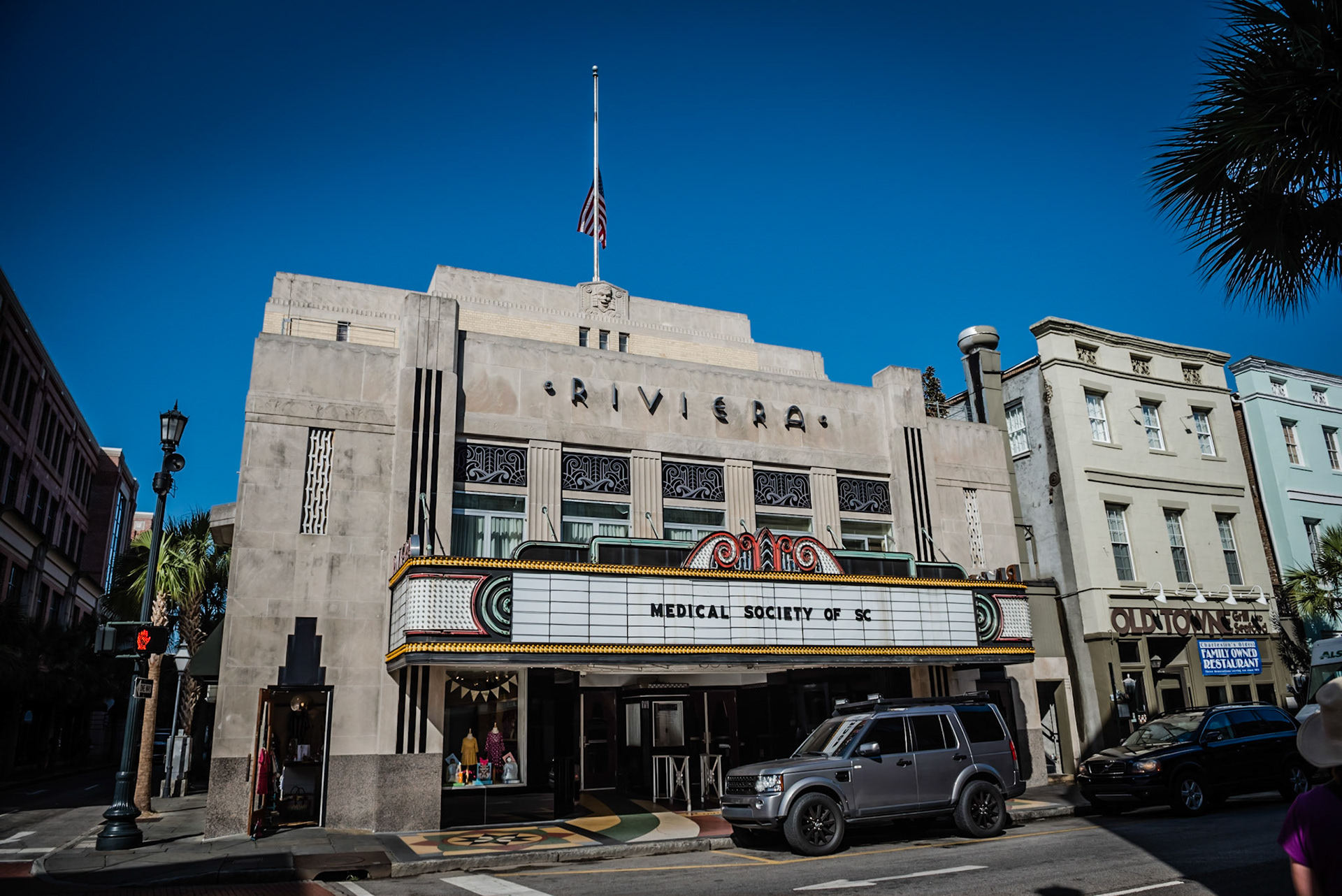 Built on the site of the Academy of Music, the Riviera opened on January 15,1939