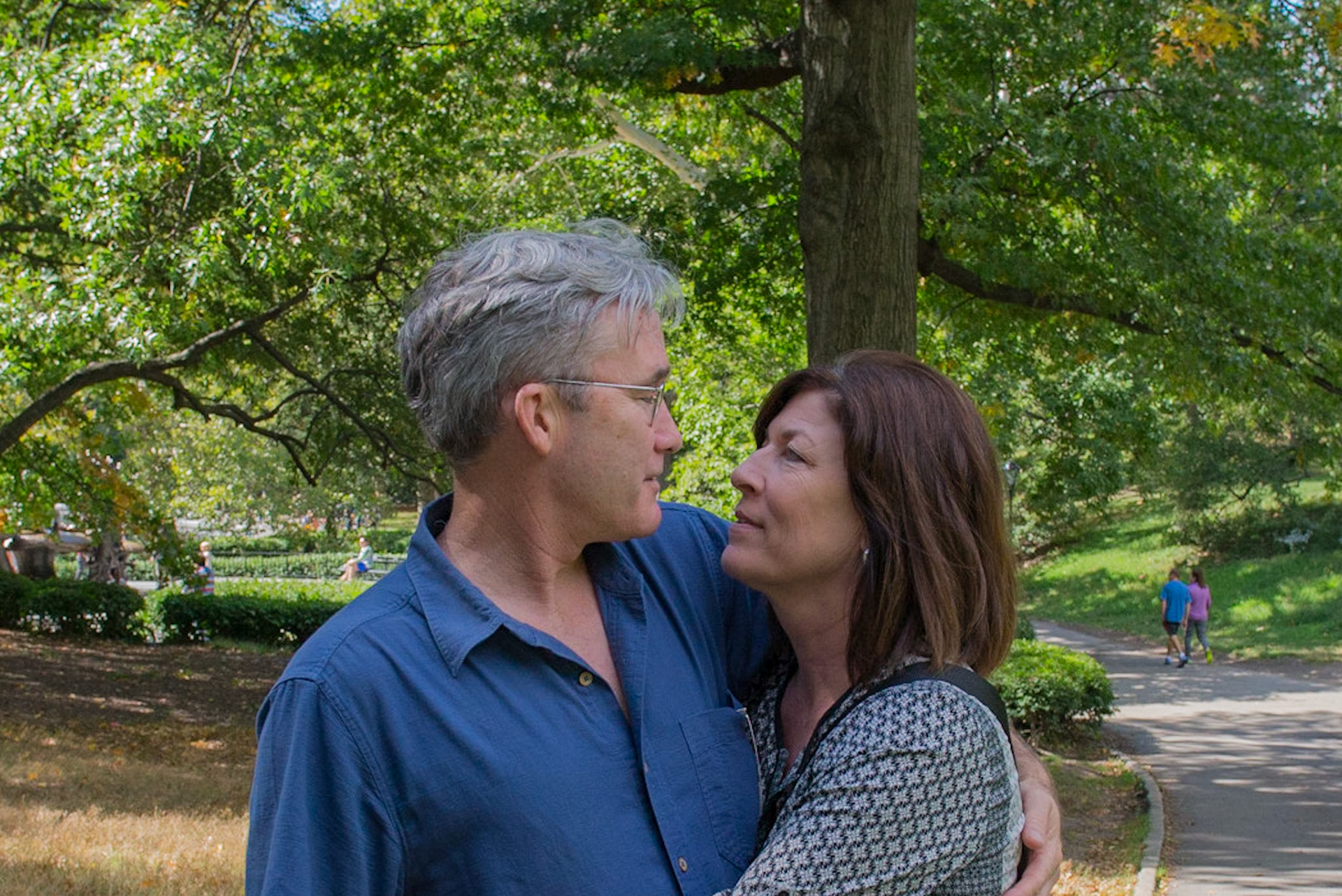 Amy & Richard in Central Park