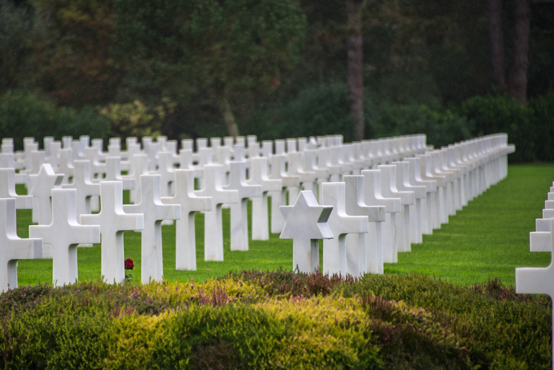 Normandy American Cemetery and Memorial, Omaha Beach