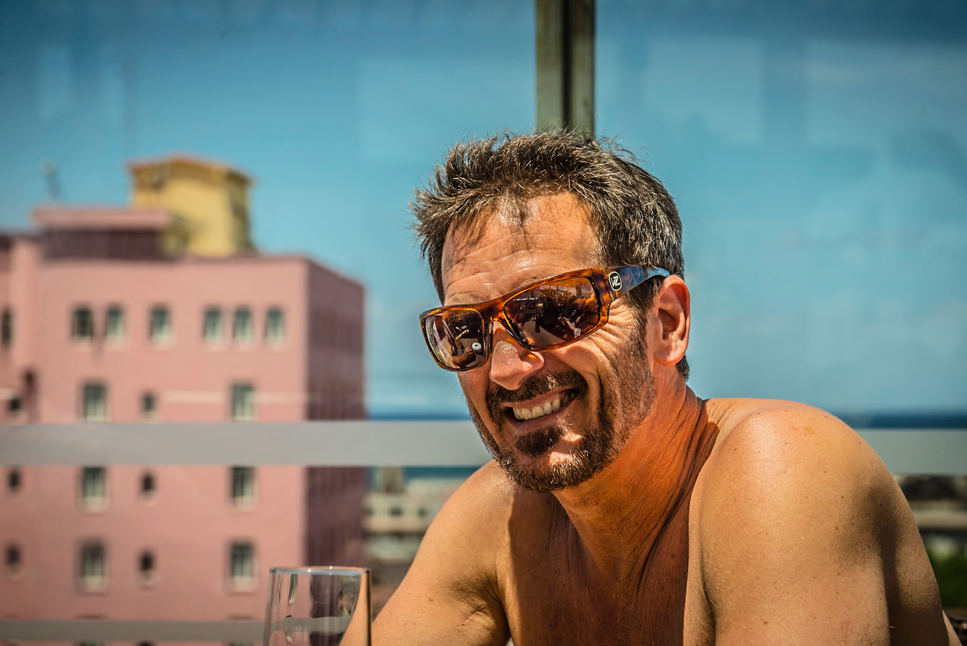 at the top of the House, Parque Central Hotel, Hotel Cuba