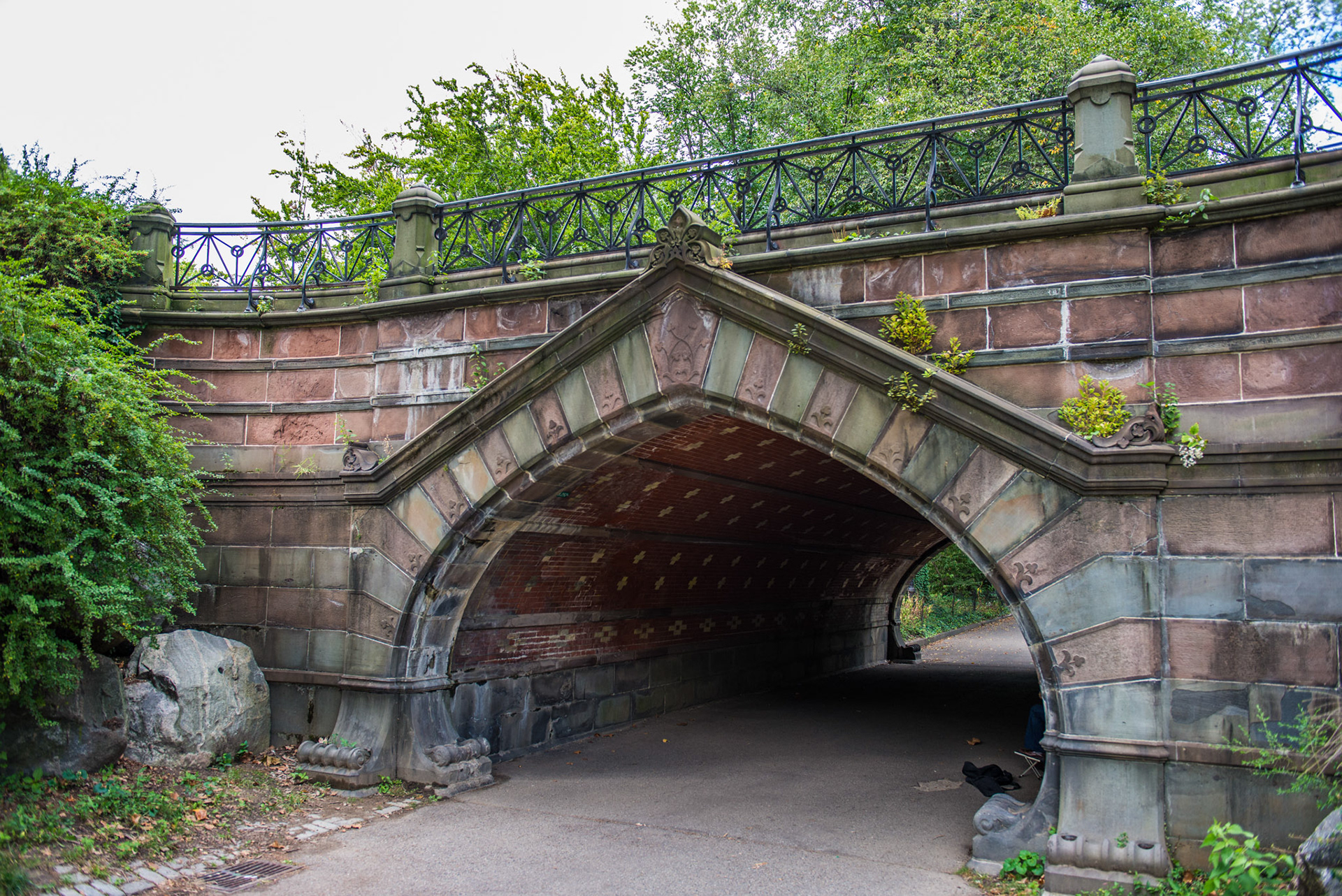 Greywacke Arch - Central Park NYC, NY