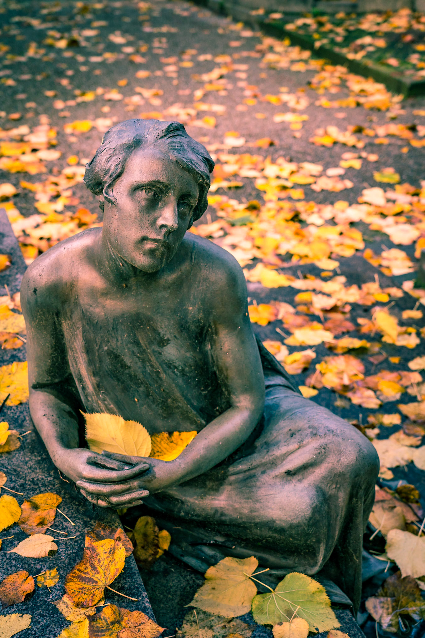 noted for the abundance of artistic tombs and monuments