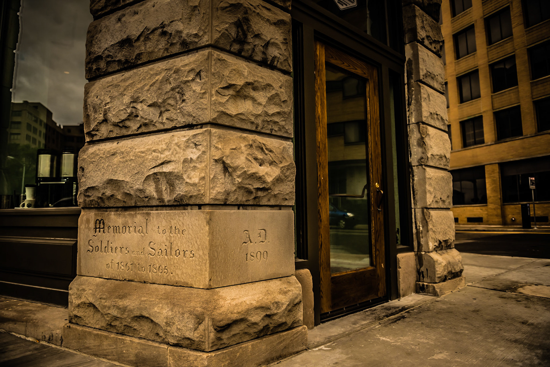 Civil War Memorial and Parks and Rec in Detroit
