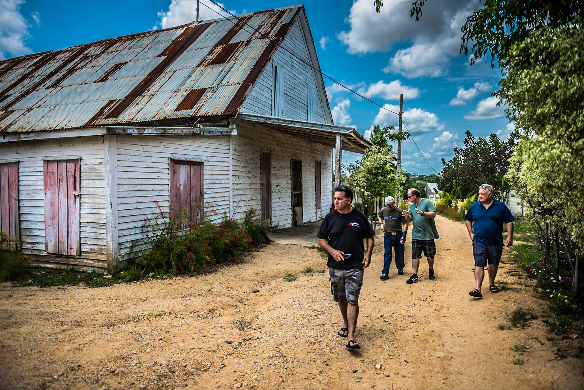Derelicts on a Sunny Tobacco Farm Day