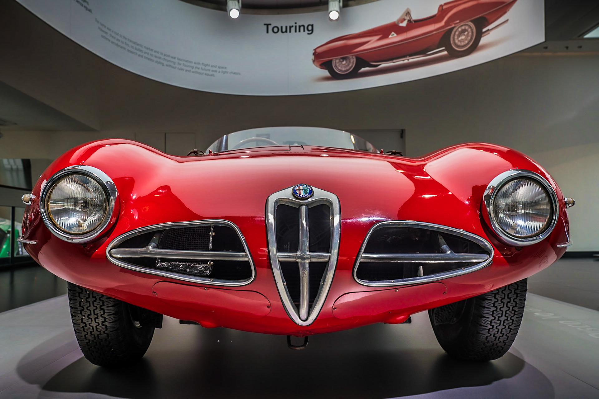 Museo Alfa Romeo - La macchina del tempoa permanent collection of Alfa Romeo cars and engines