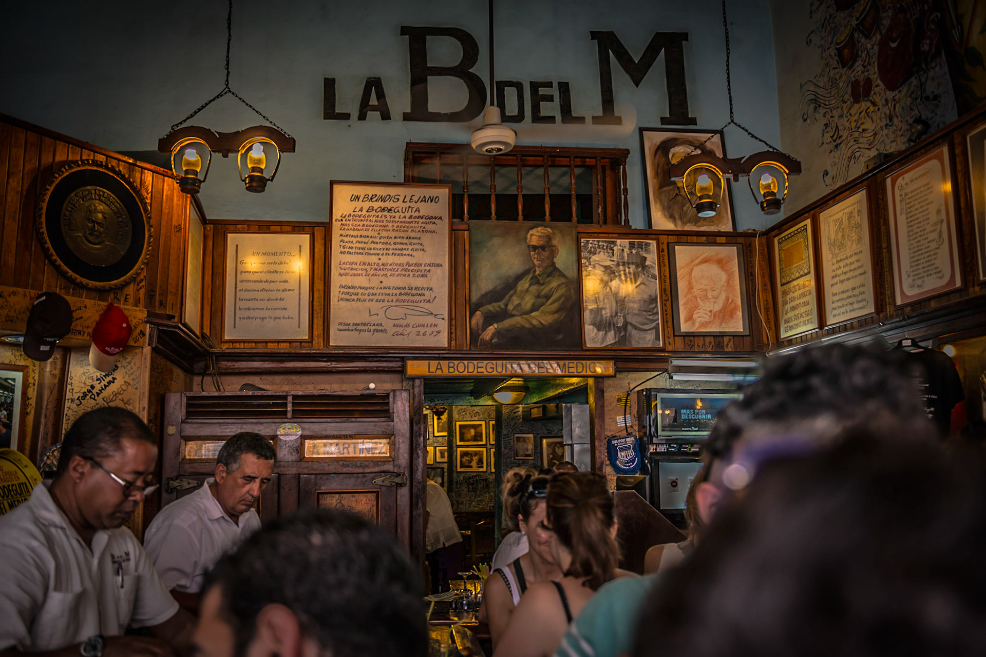 Hemingway's bar for the Mojito