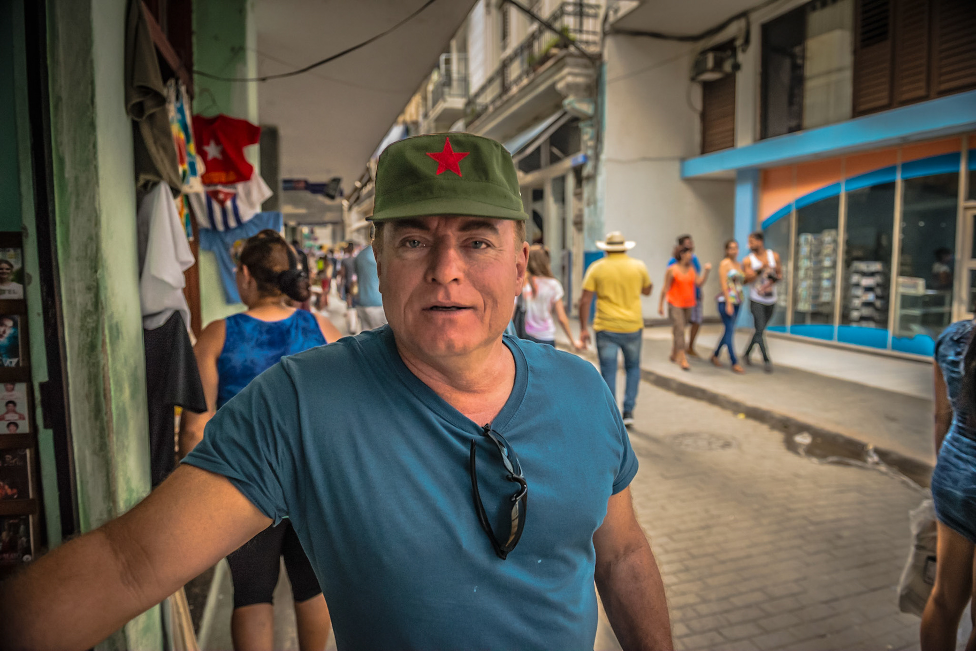 Always looking for trouble...he found it.