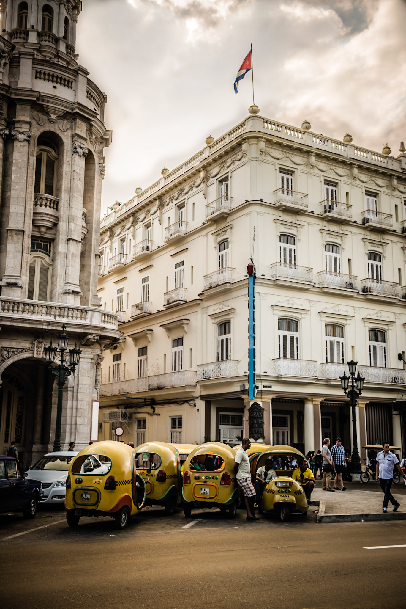 Streets of La Habana Vieja near Parque Central