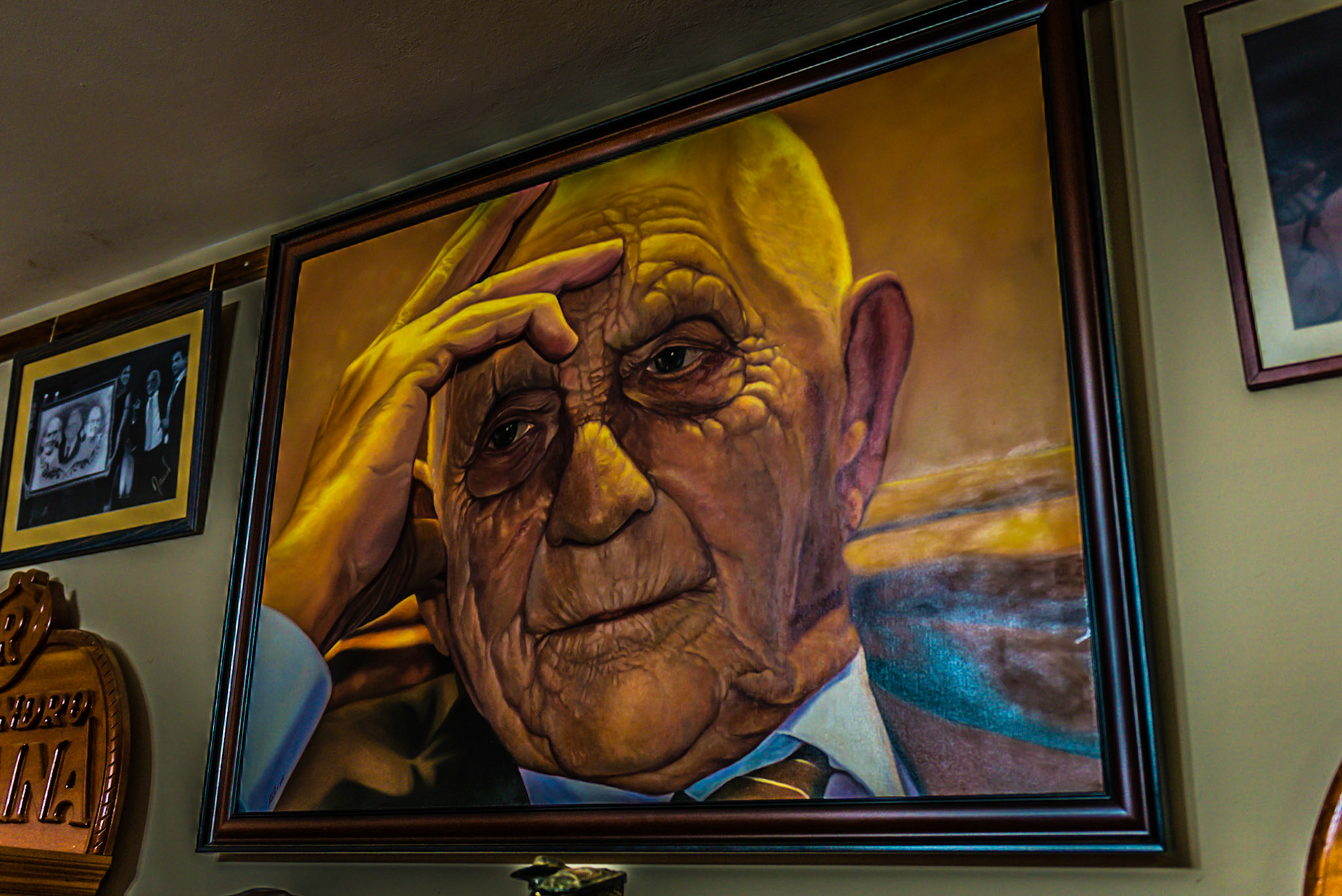 Alejandro Robaina Portrait/Painting