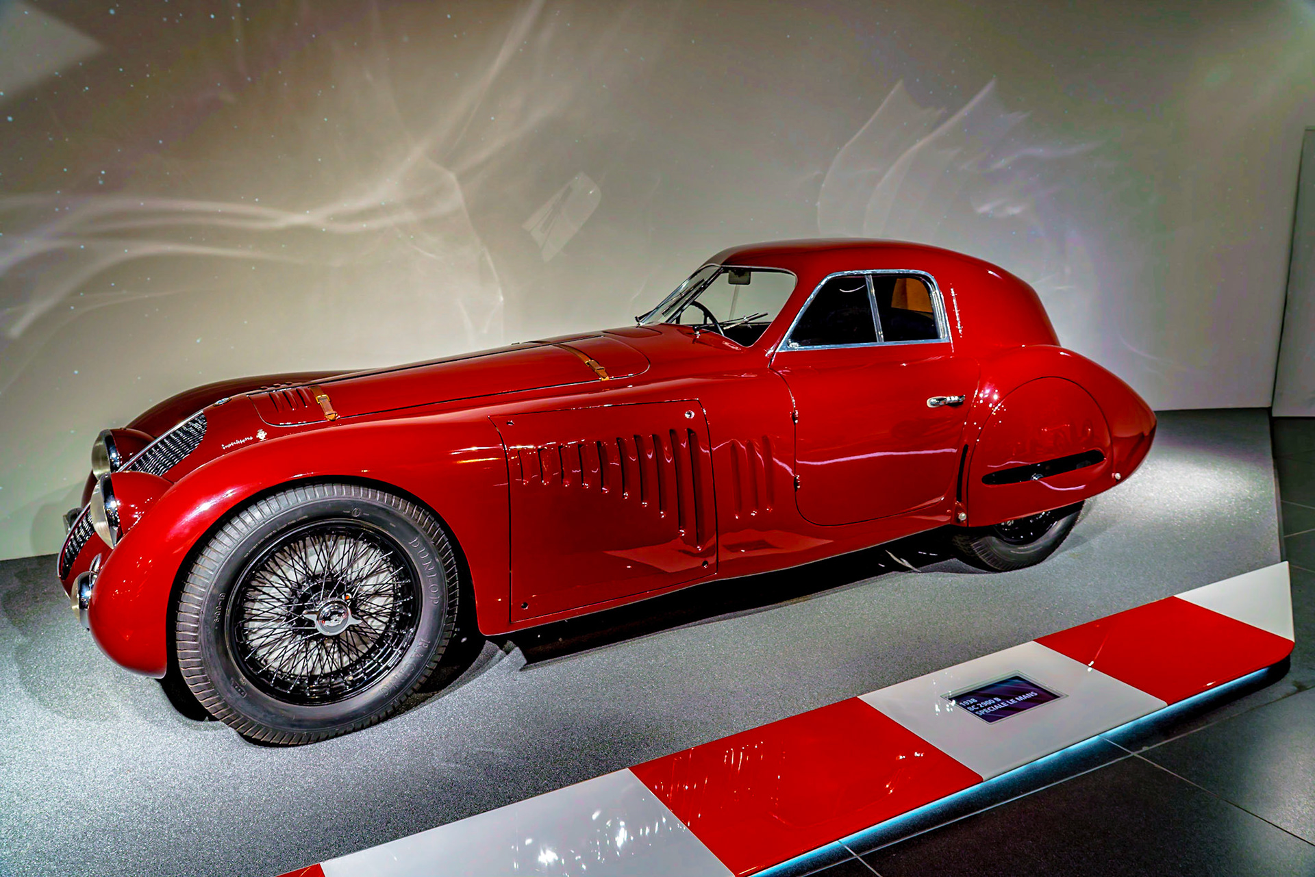 Museo Alfa Romeo - La macchina del tempoa permanent collection of Alfa Romeo cars and engines