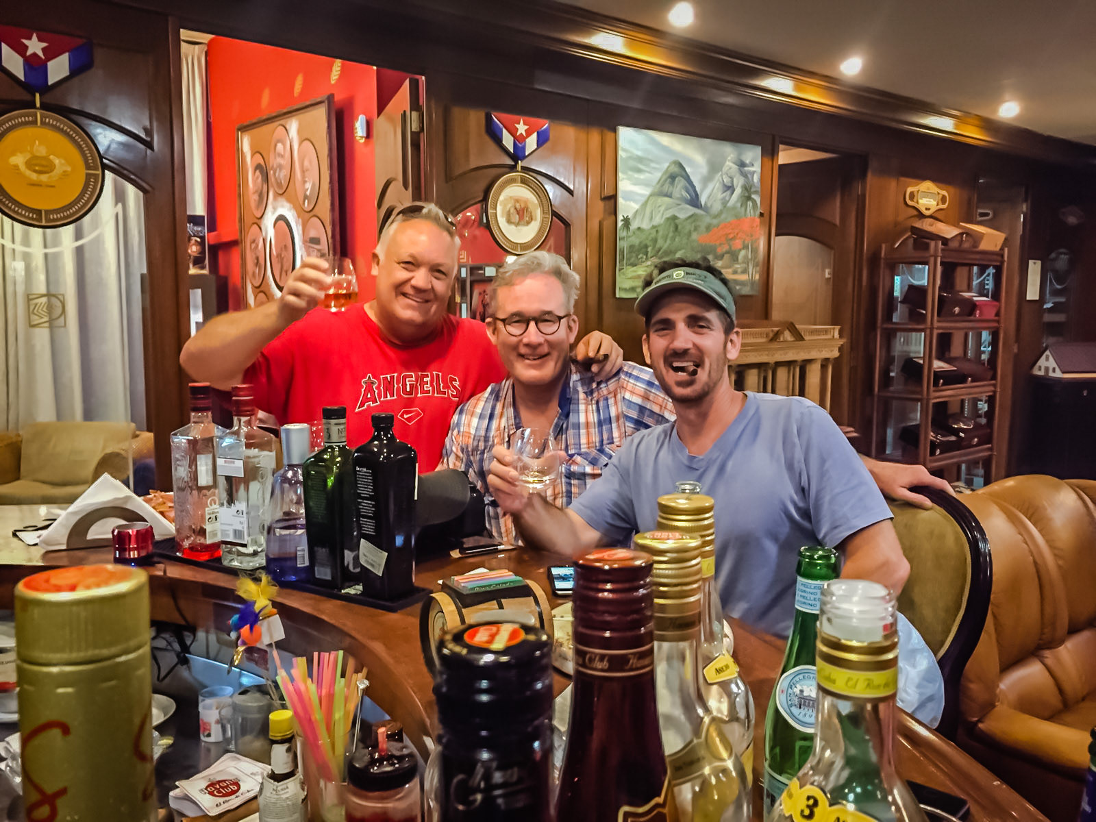 With our Czech Friends.  JS, RH and  SS