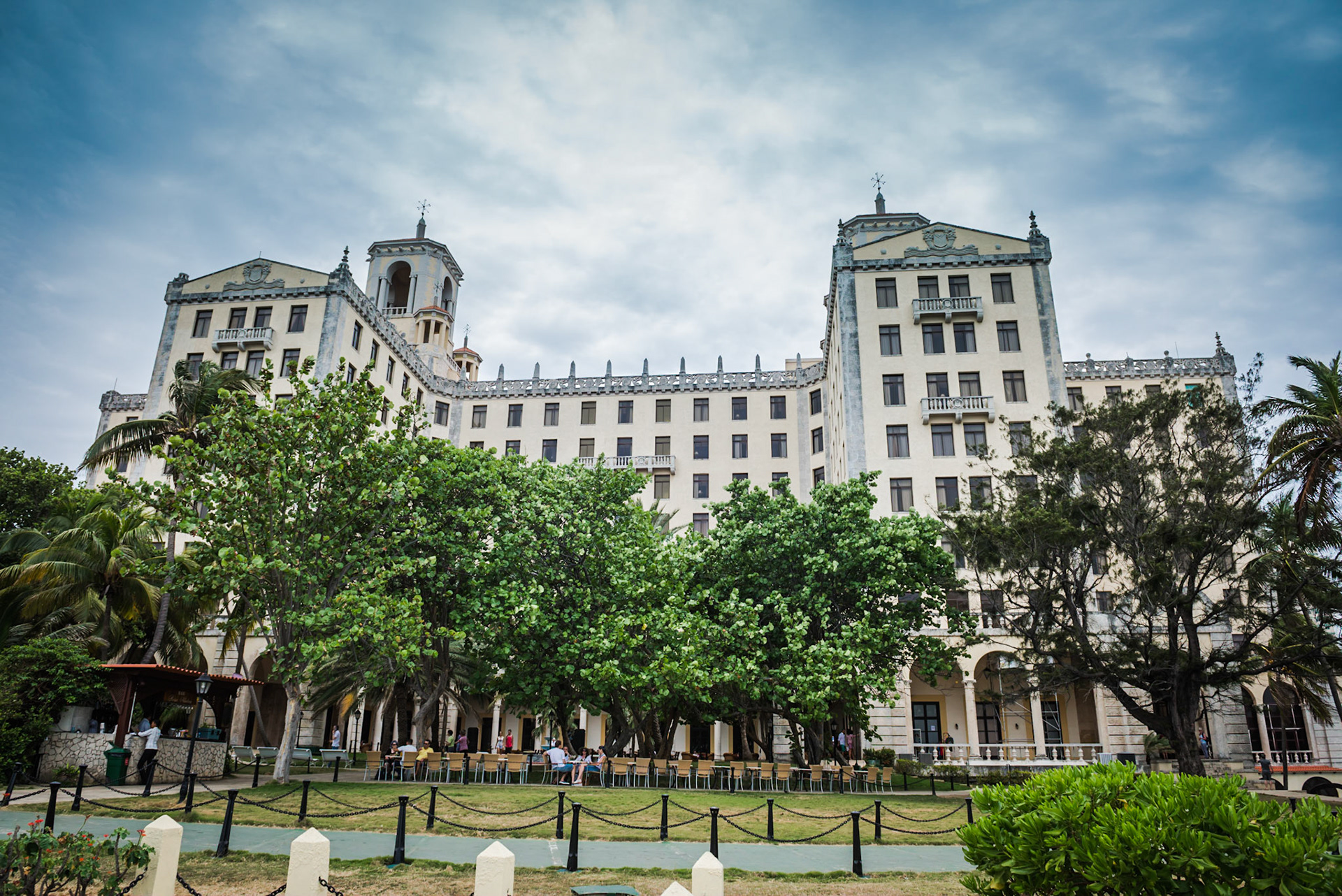 Hotel Grounds overlooking the Ocean