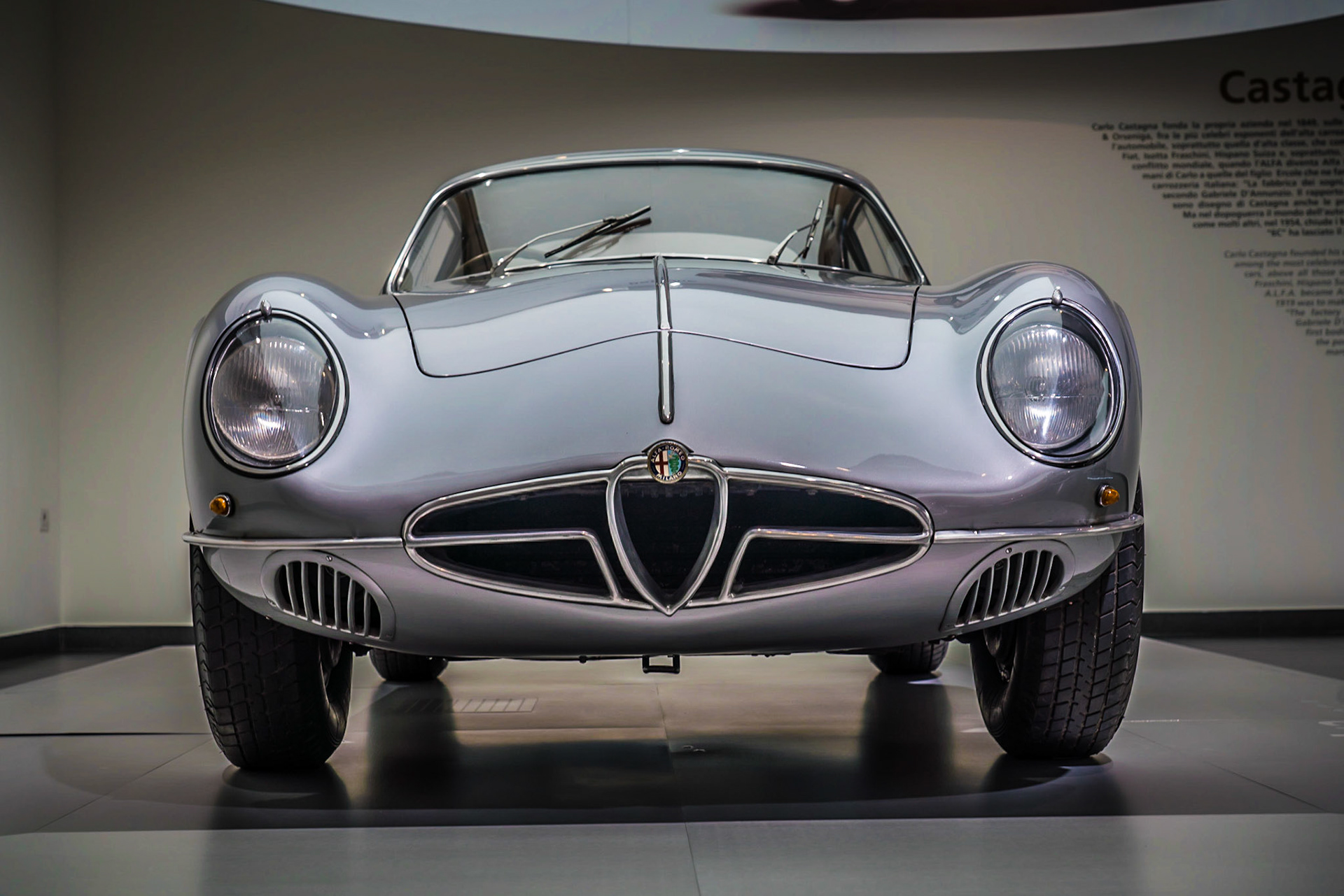 Museo Alfa Romeo - La macchina del tempoa permanent collection of Alfa Romeo cars and engines