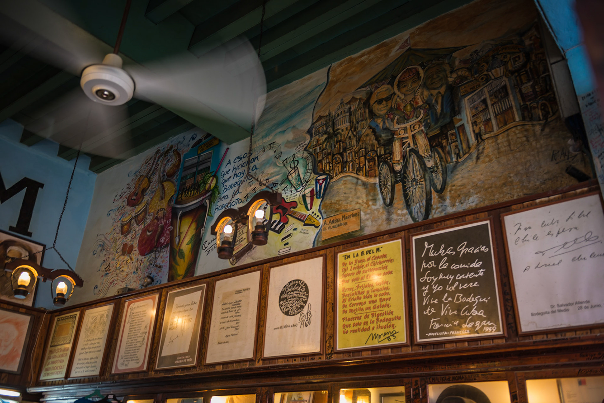 Hemingway's bar for the Mojito