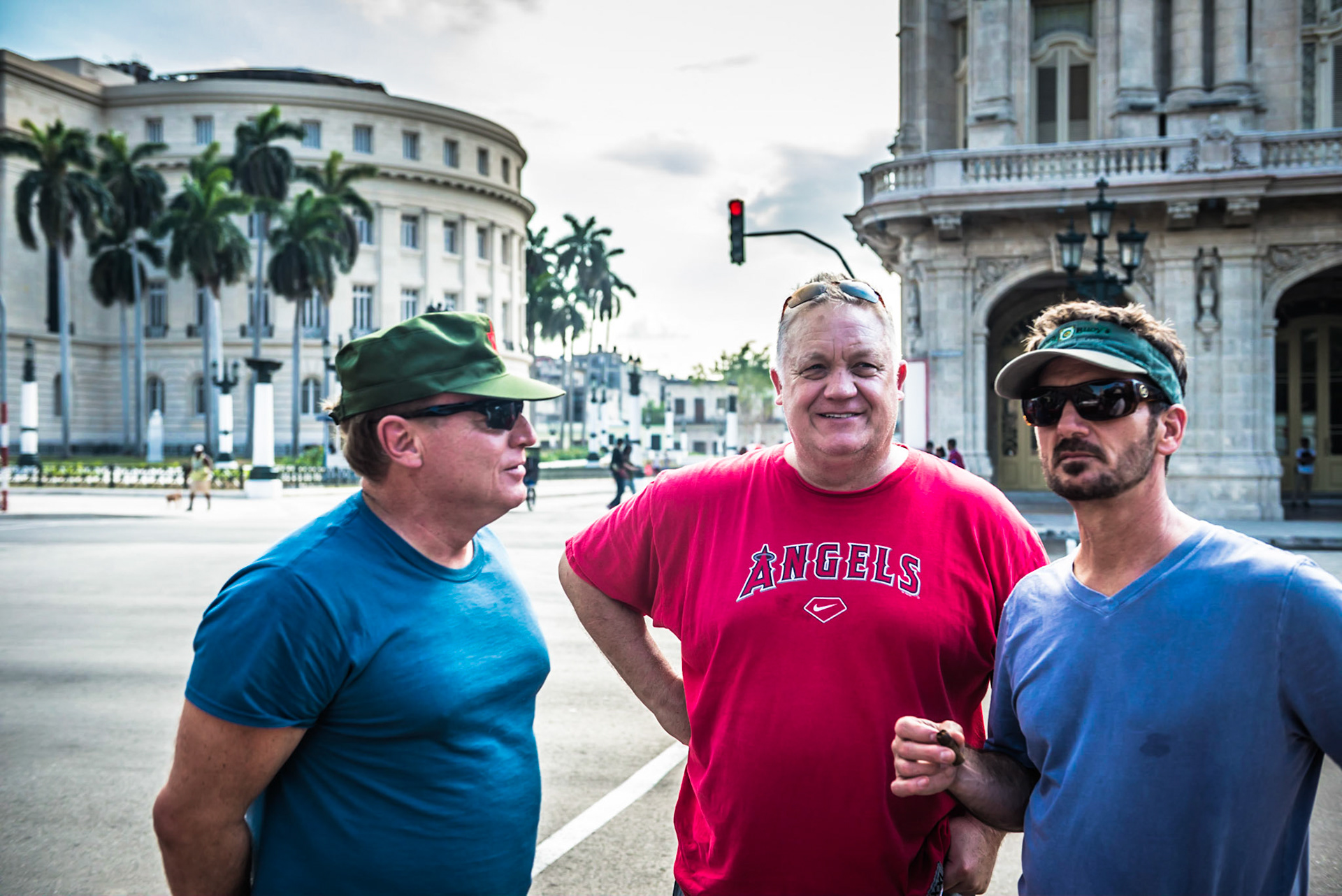 GP, JS, SS near El Capitolio