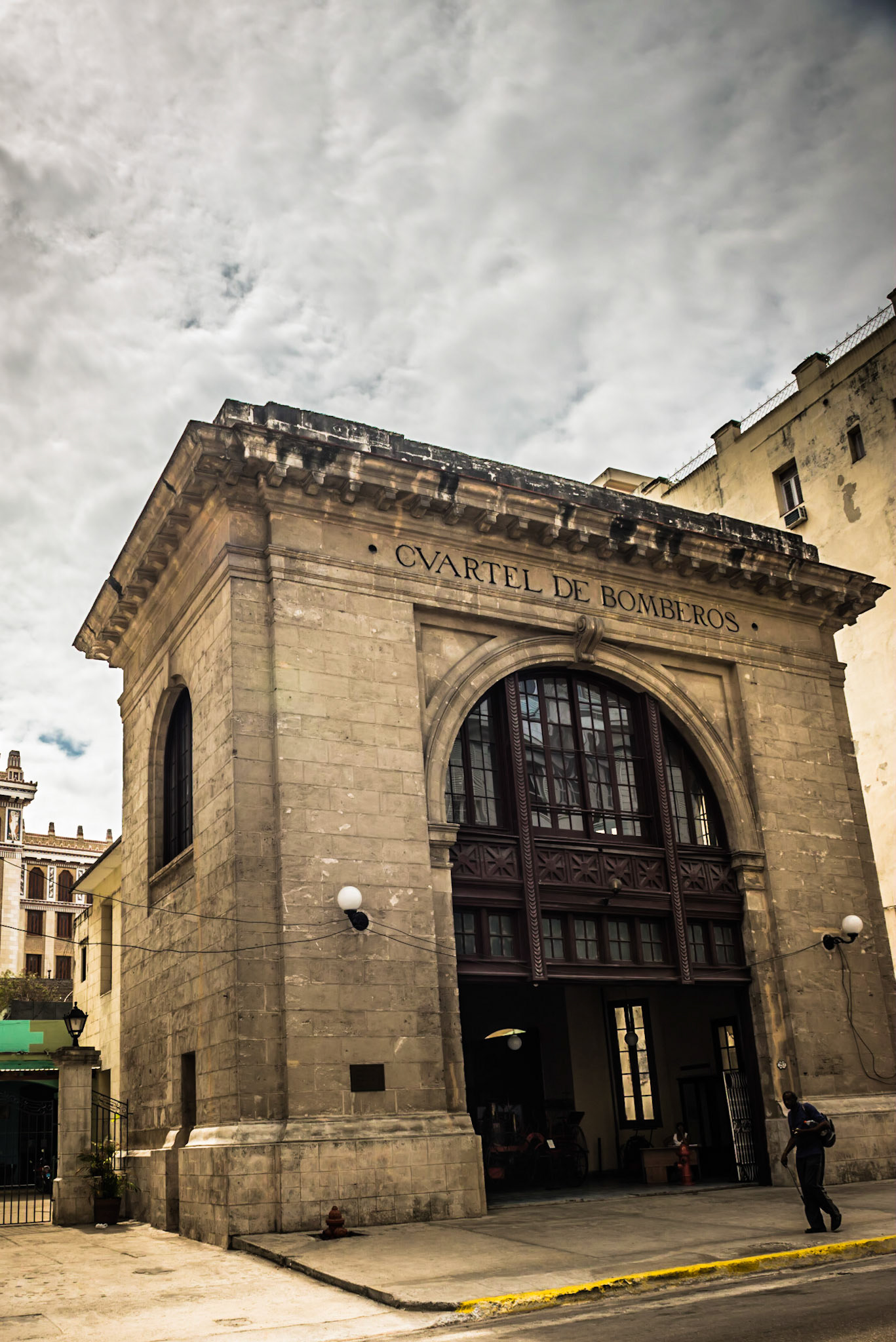Old Firehouse in Havana Cuba