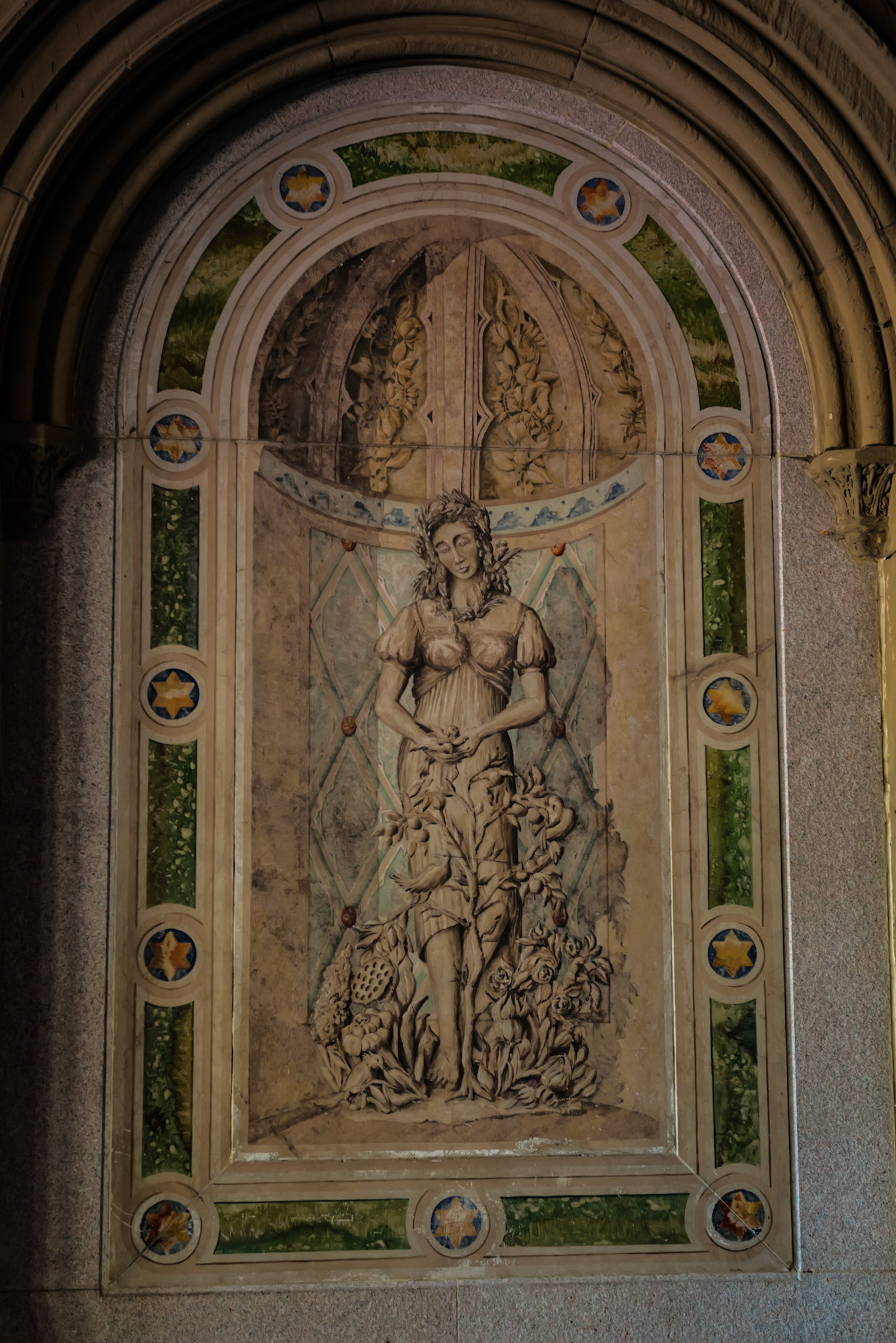 Lower Passage of Bethesda Terrace, Central Park NY