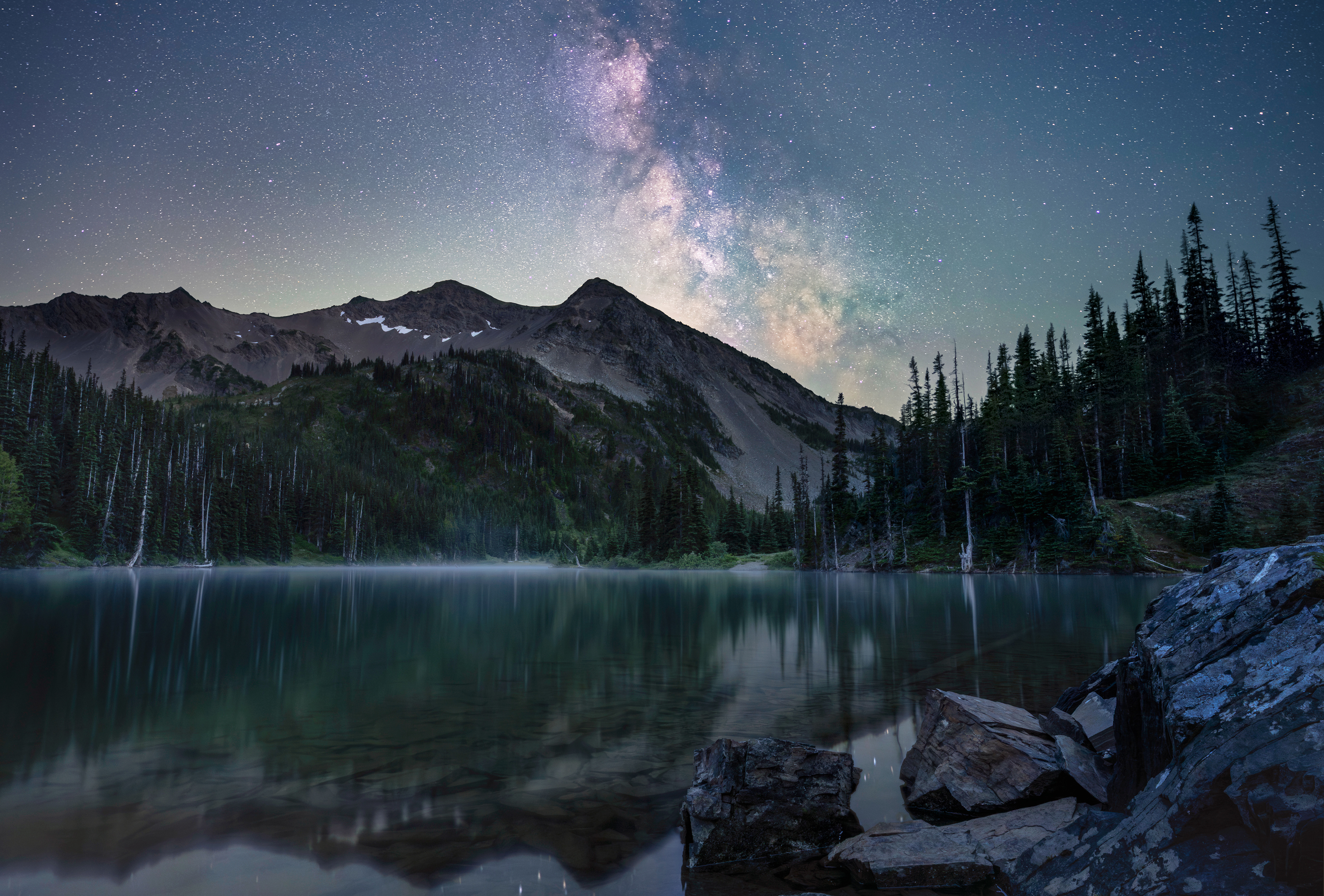 Moose Lake Milky Way