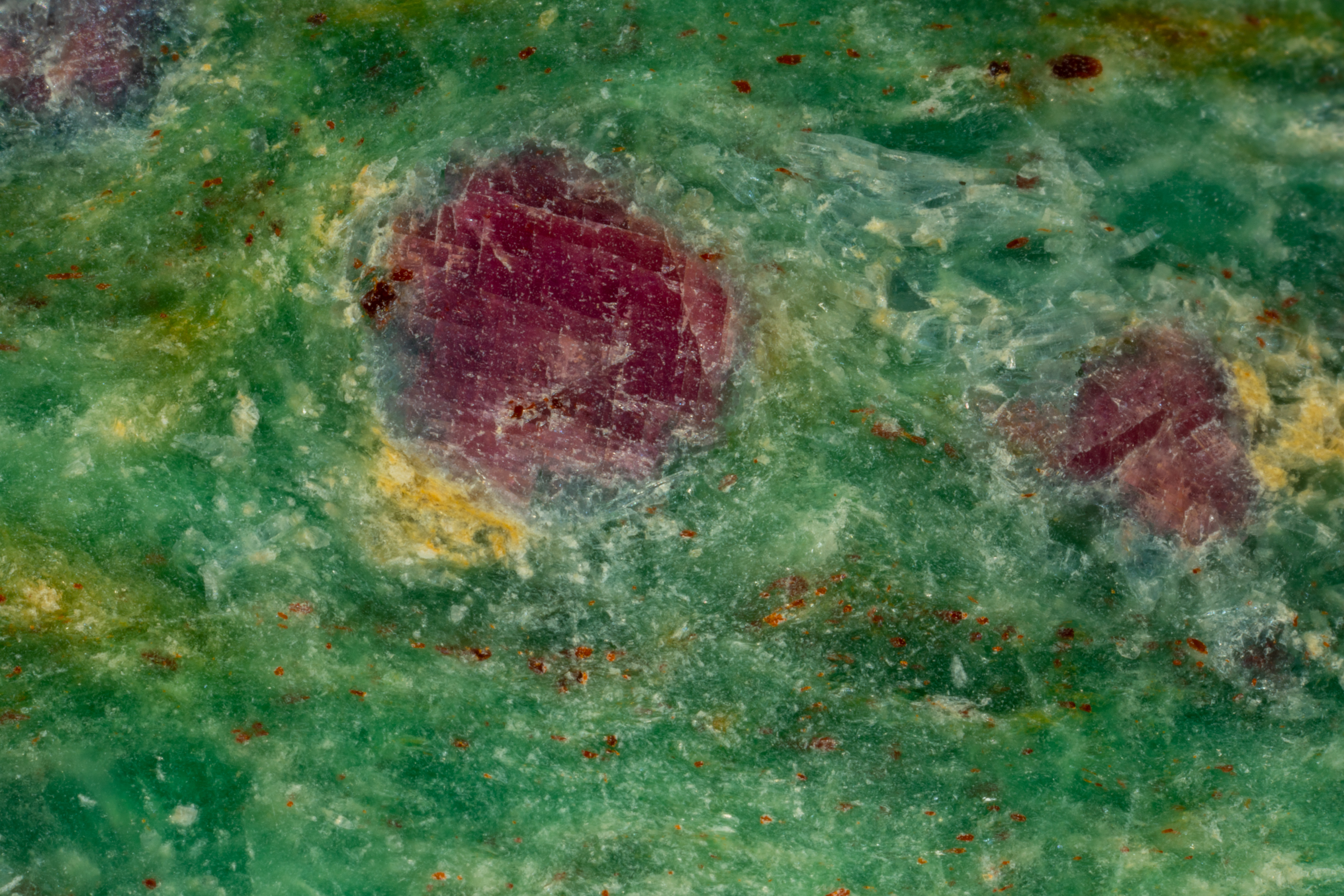 Ruby in Fuschite
