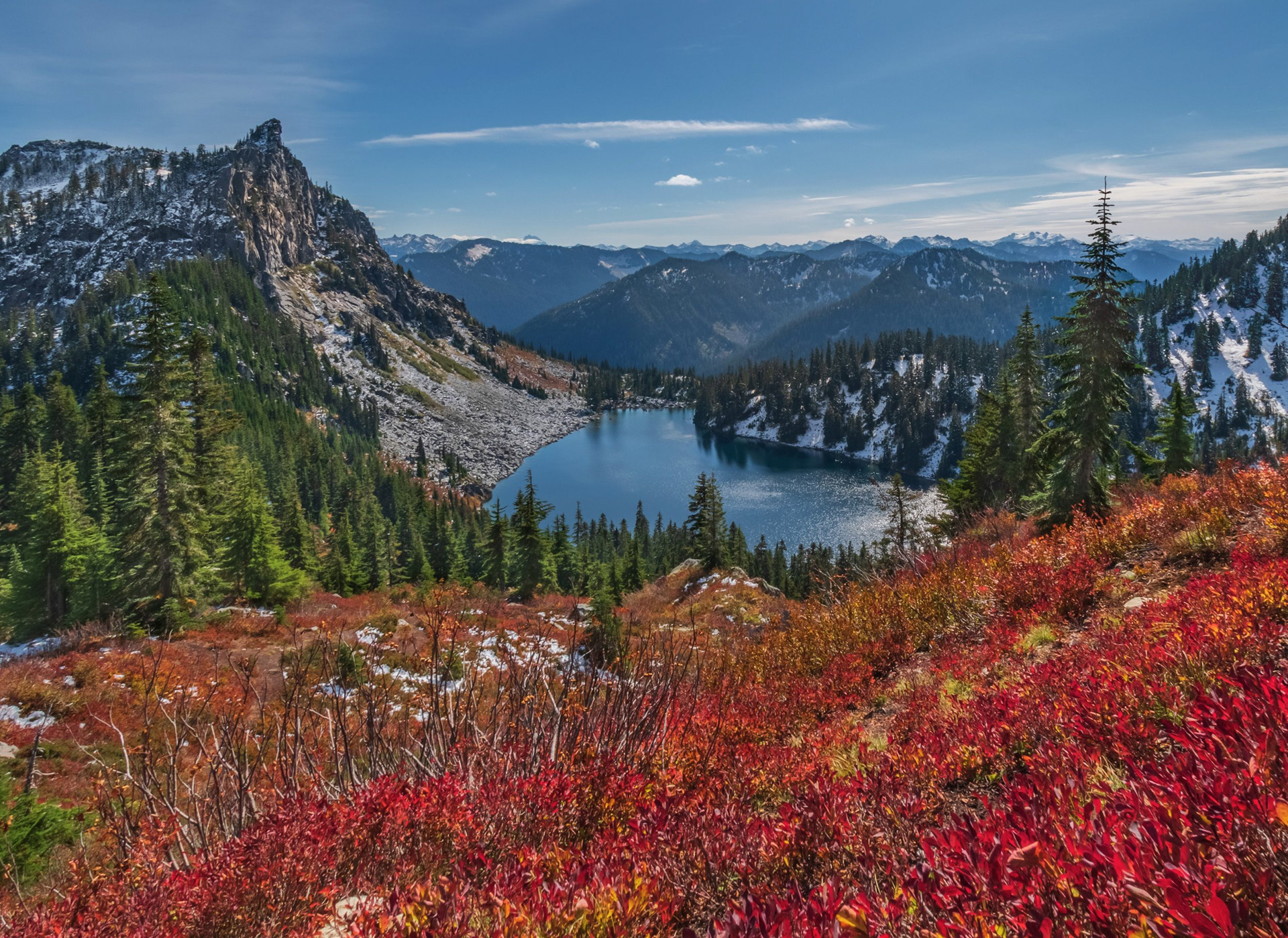 Above Lake Valhalla