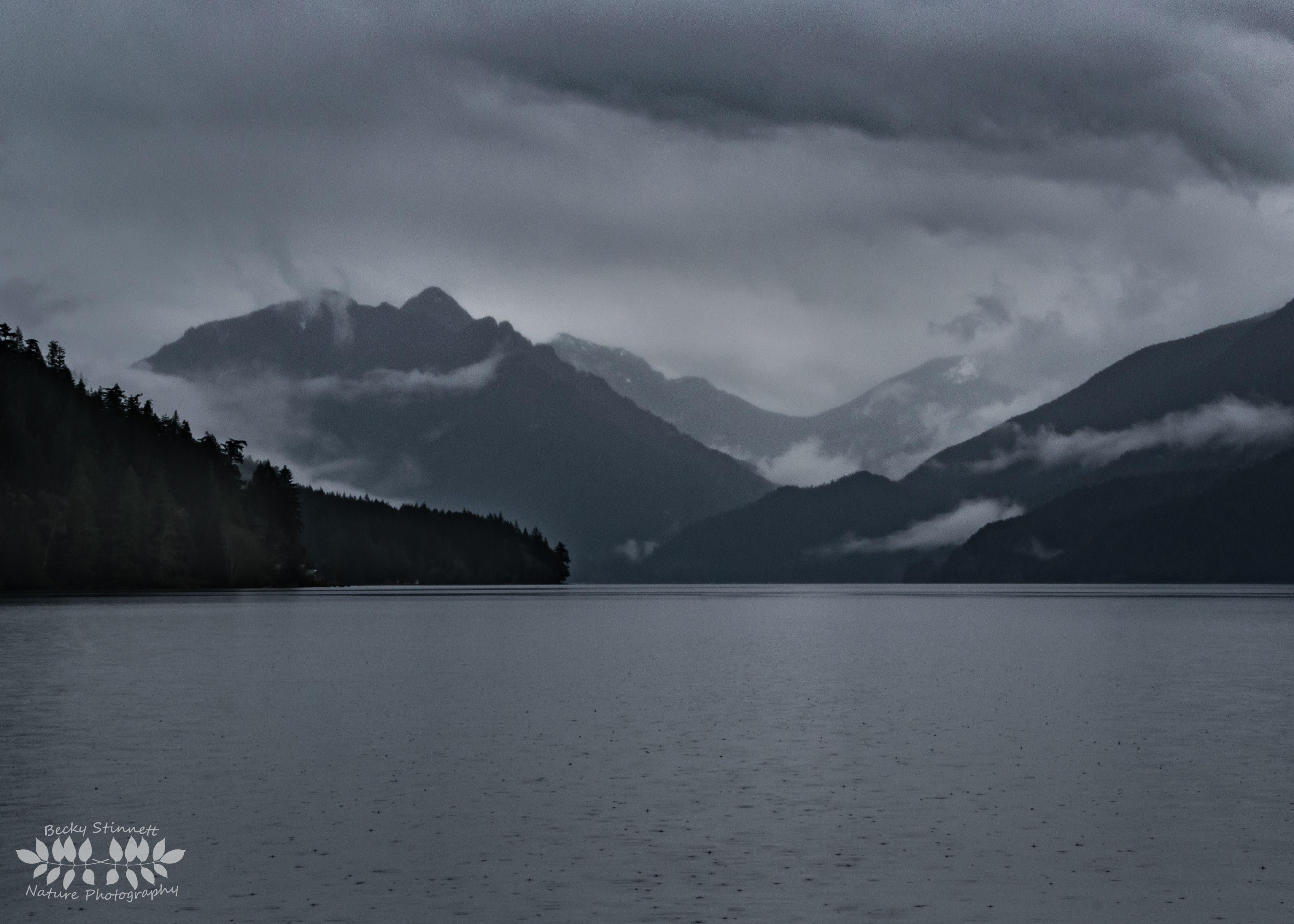 Ominous Lake Crescent