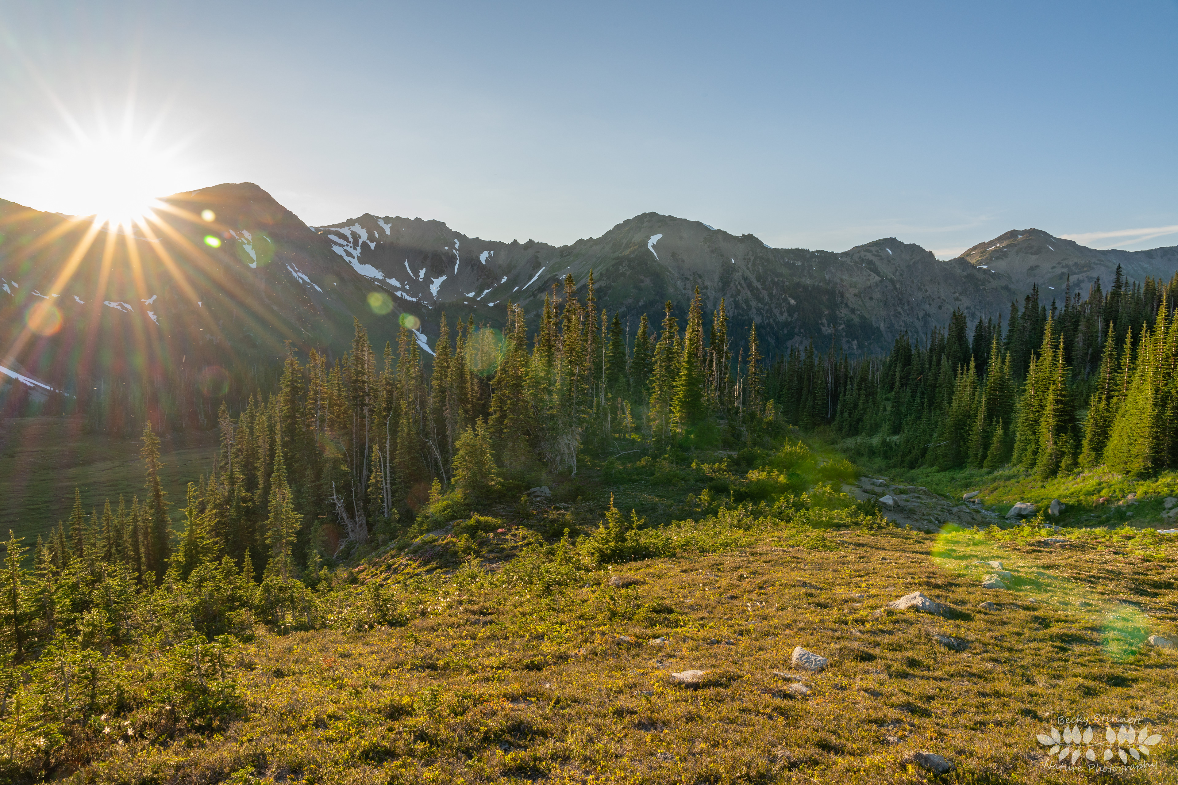 Upper Cameron Sunset