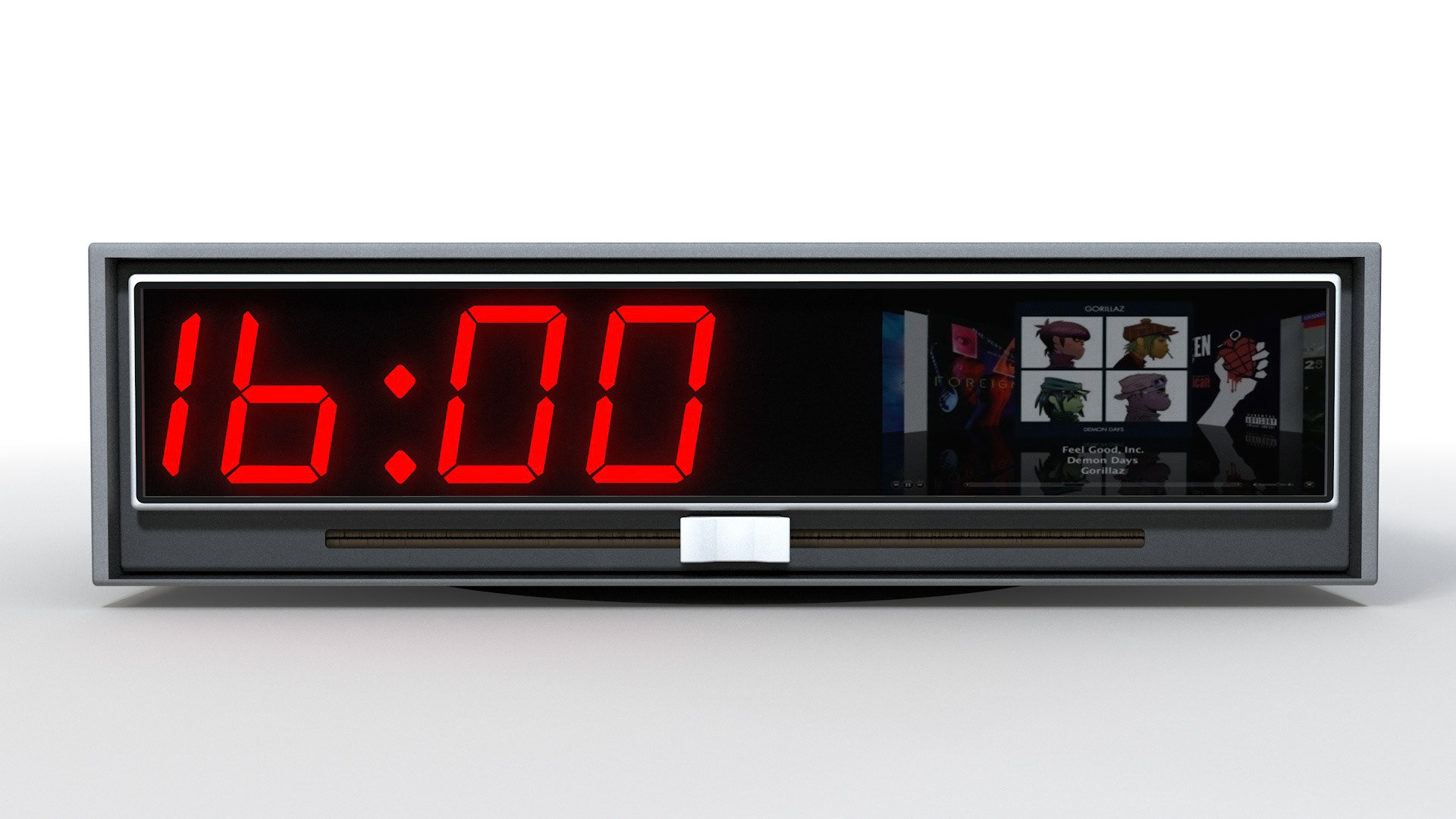 'Retro Digital Alarm clock / iPod nano touch' - mashup