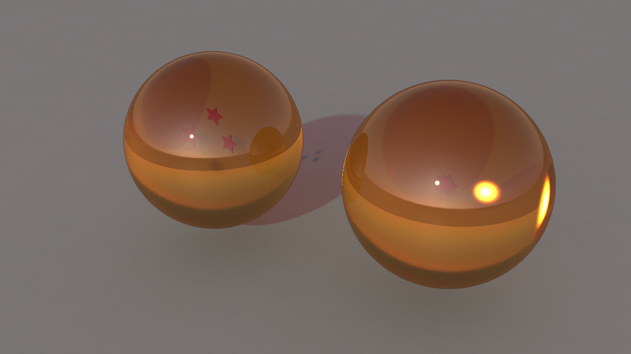 Dragon Ball - Three-Star and One-Star Earth Dragon Balls 