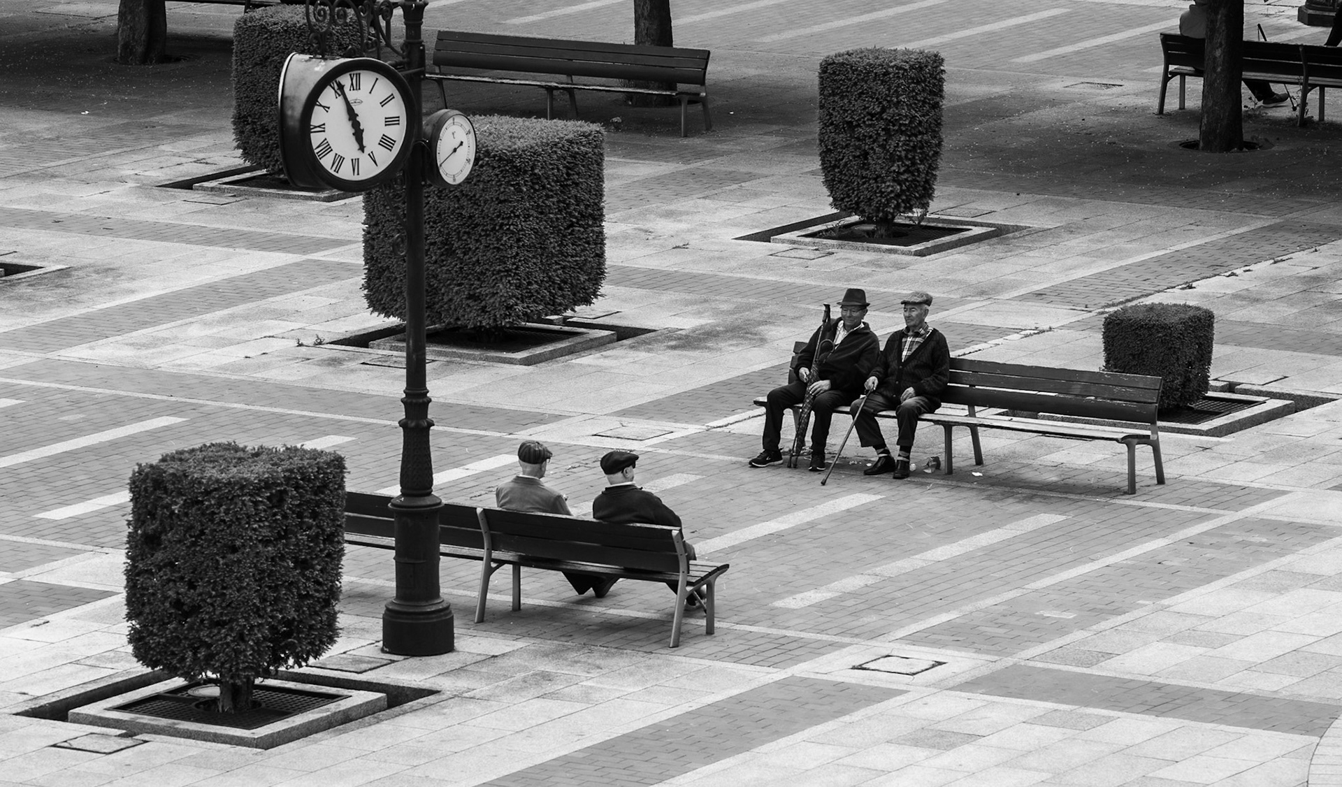 Talking Time on Leon, Spain