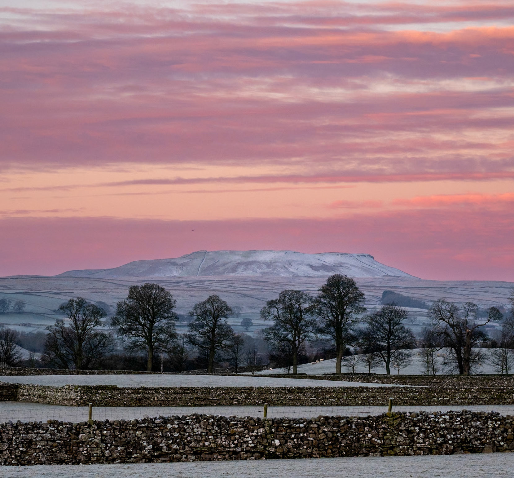 Sunset in Wensleydale