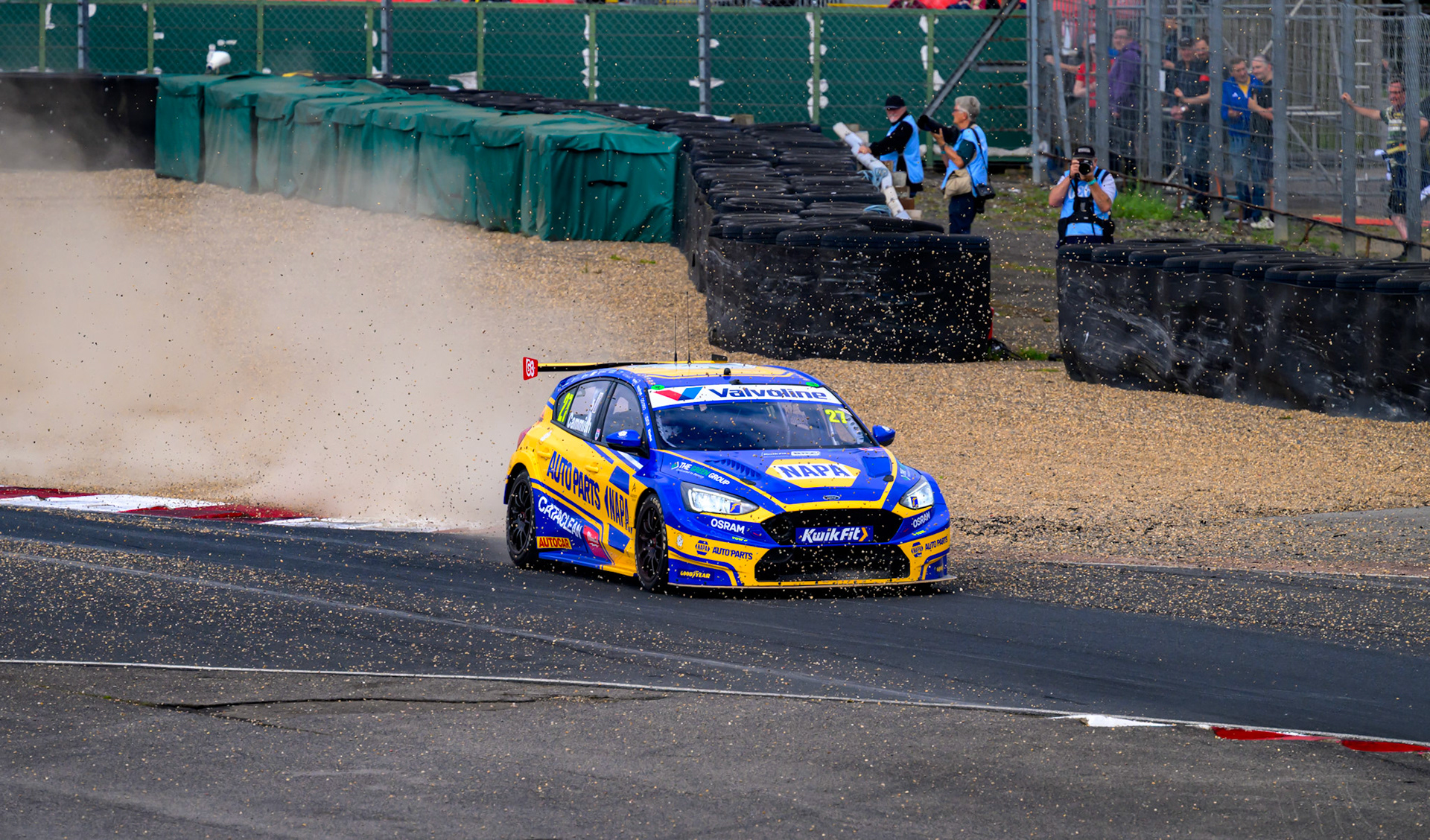 Racing at Croft