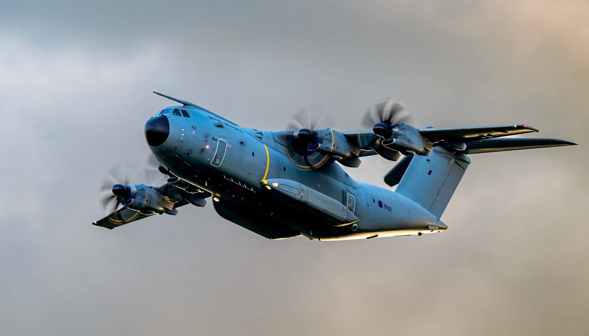 Sunset on the Cargo Bay Doors