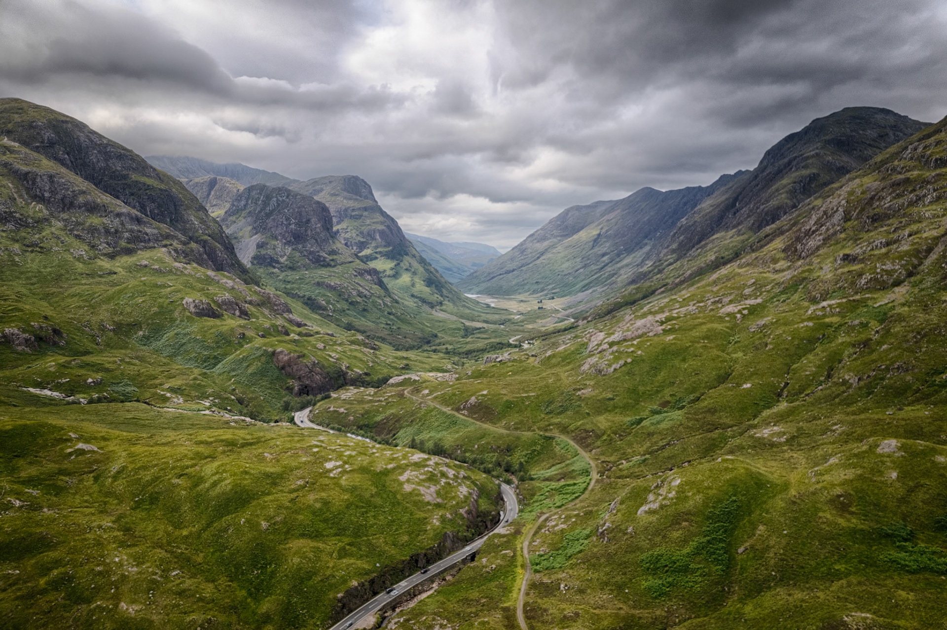Clouds over Glencoe