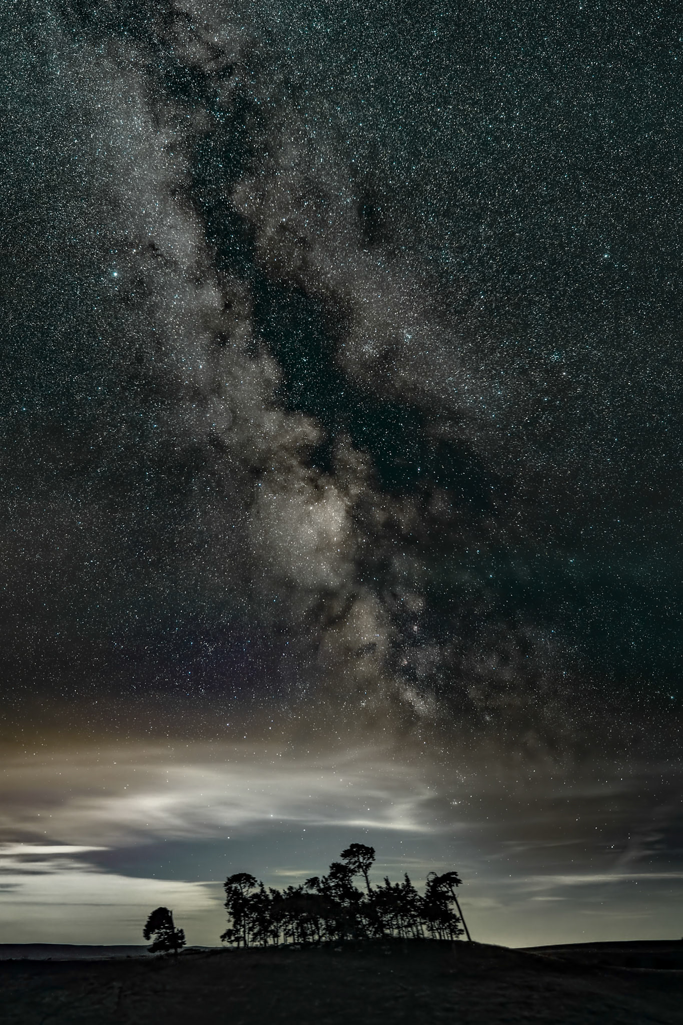 Milky Way above Lady Hill