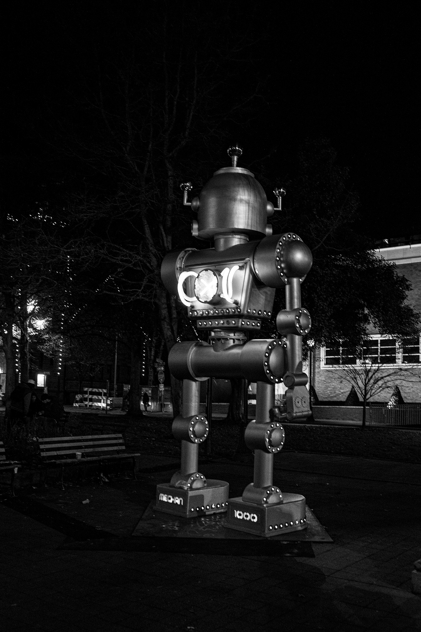 South Park Blocks at Night