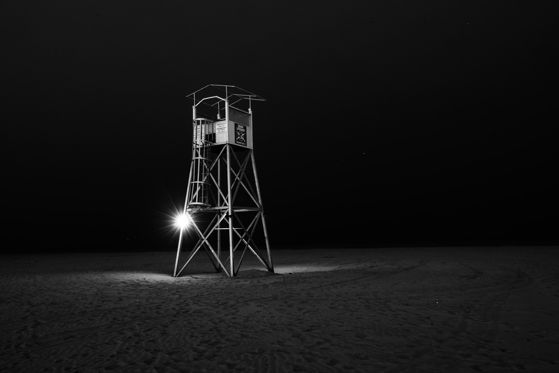 Seaside, Oregon at Night