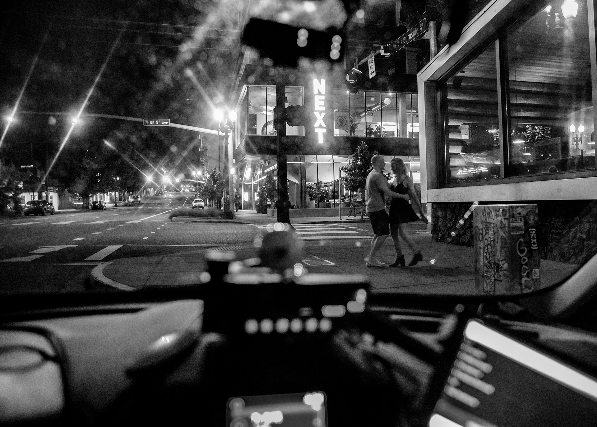 Dancing on East Burnside