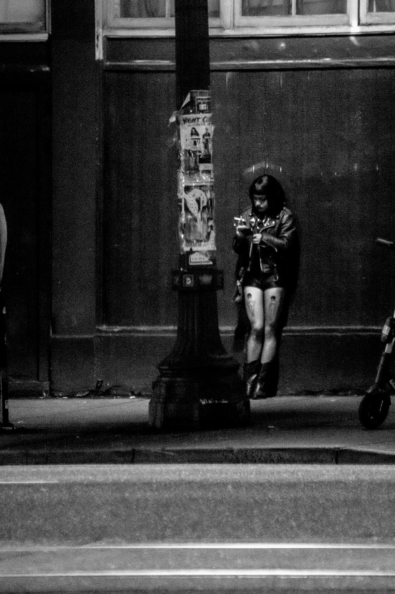 Outside Coffin Club 