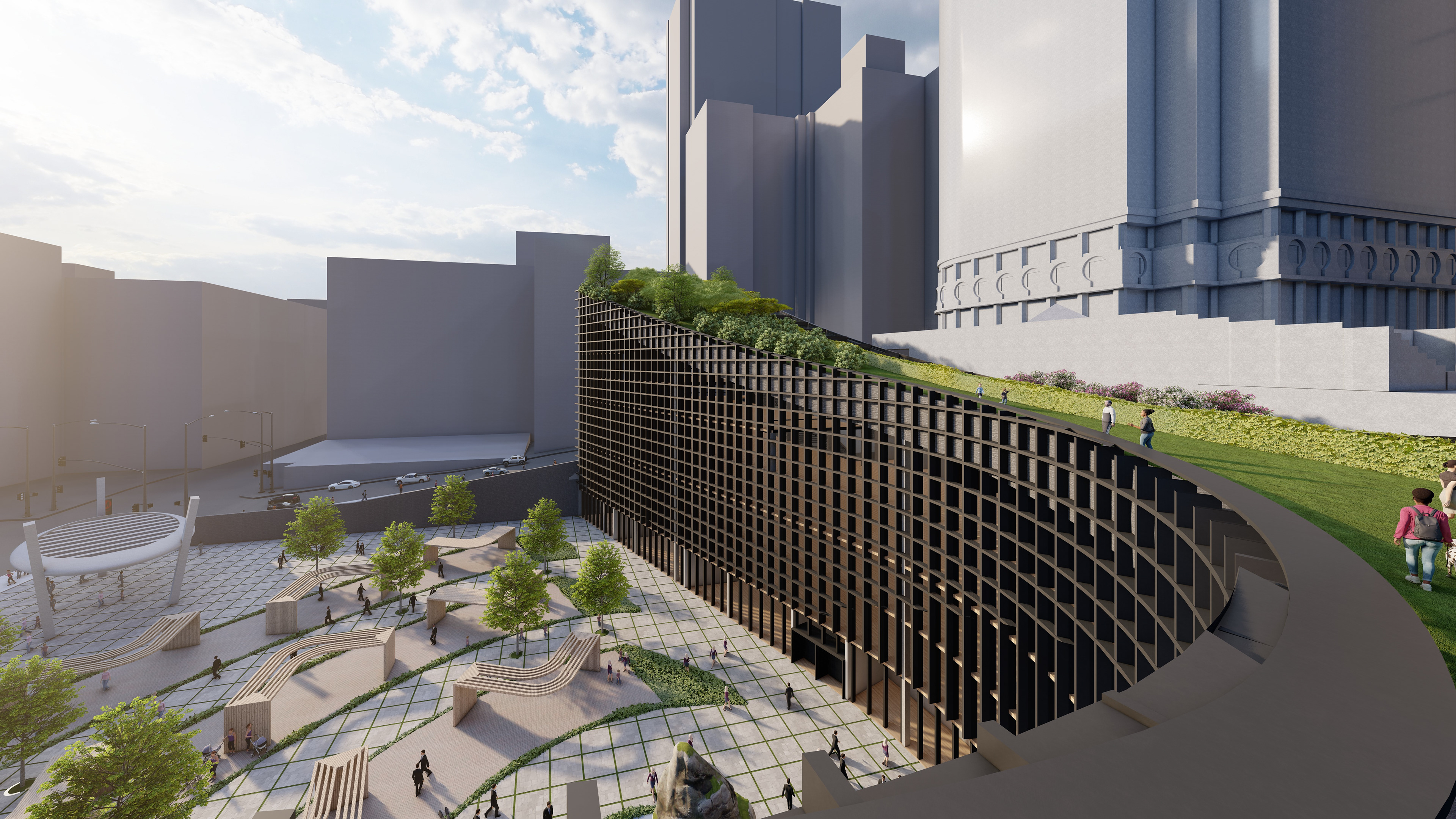 VIEW FROM GREEN ROOF